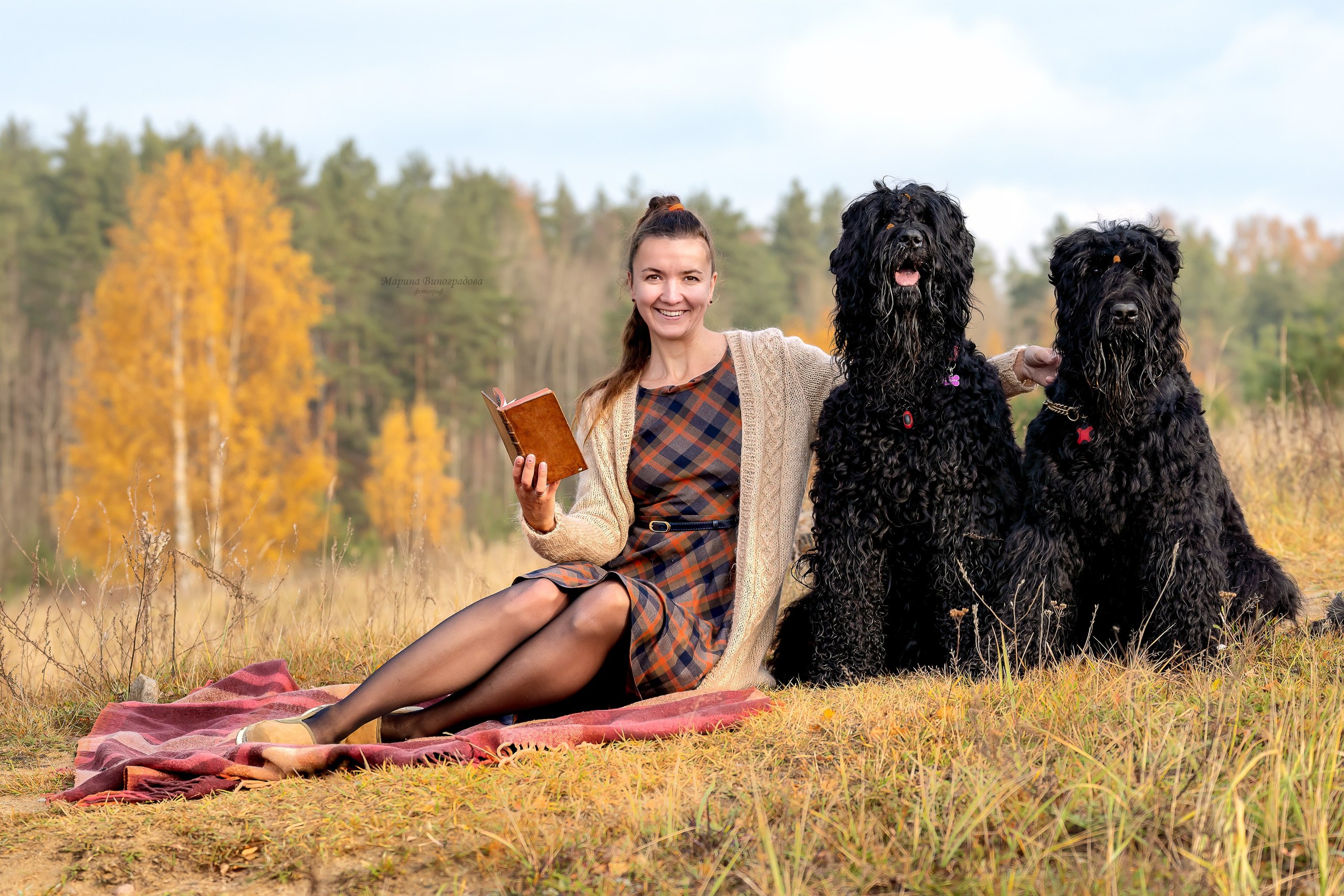 Фотопрогулка с Годзи и Цири. Фотограф-анималист Марина Виноградова