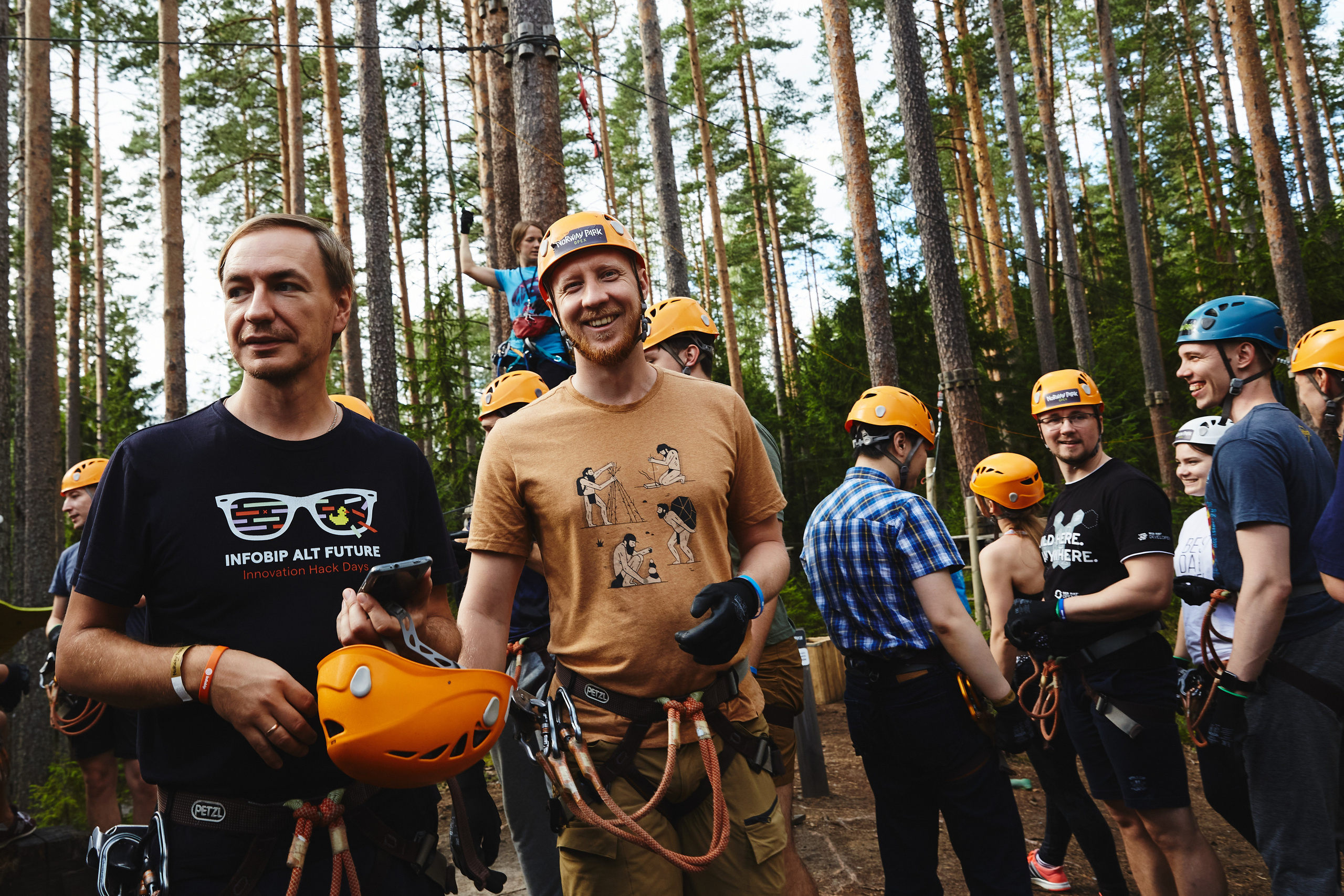 ТимБилдинг компании InfoBip. КонТайм: профессиональная съемка для организаций