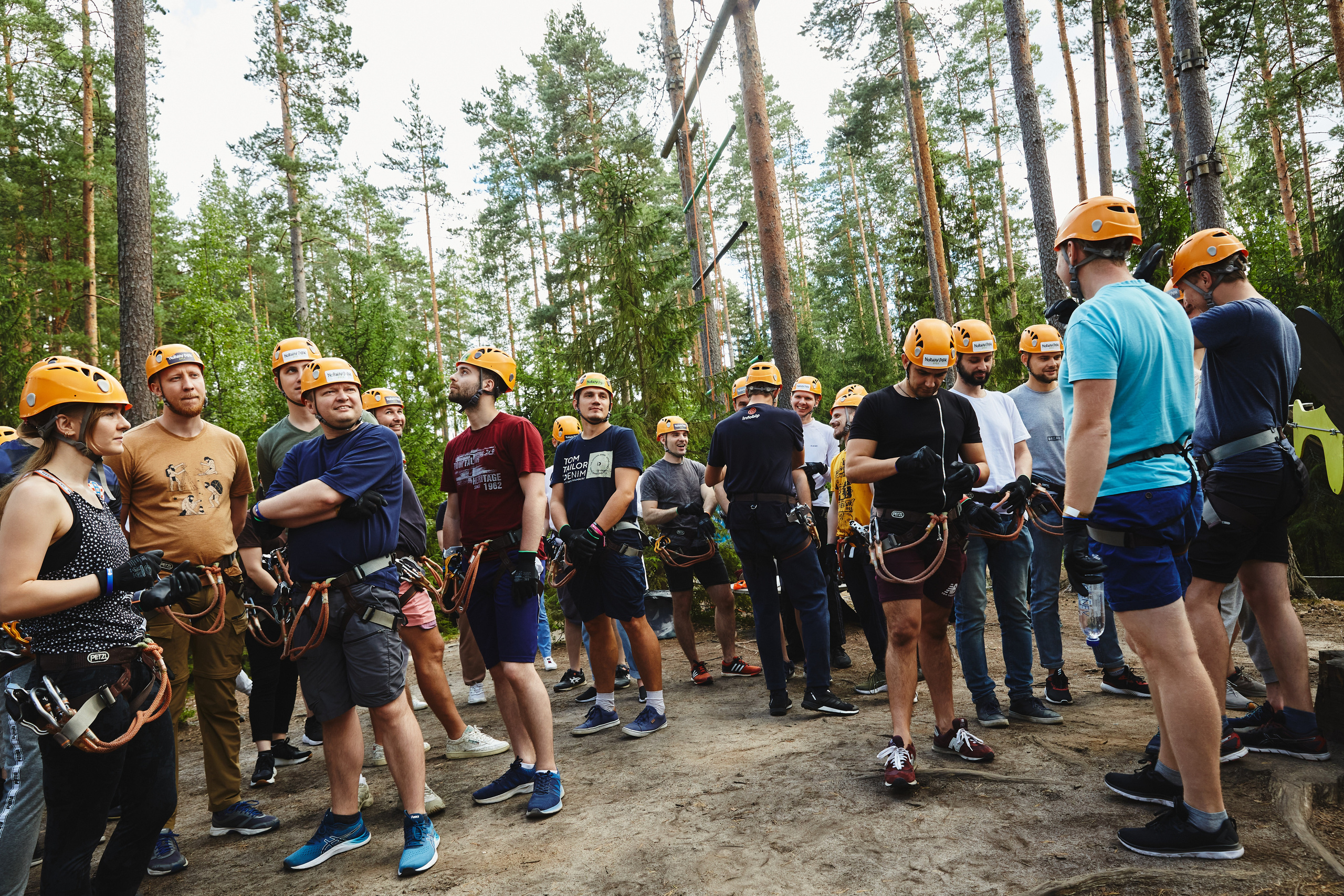 ТимБилдинг компании InfoBip. КонТайм: профессиональная съемка для организаций