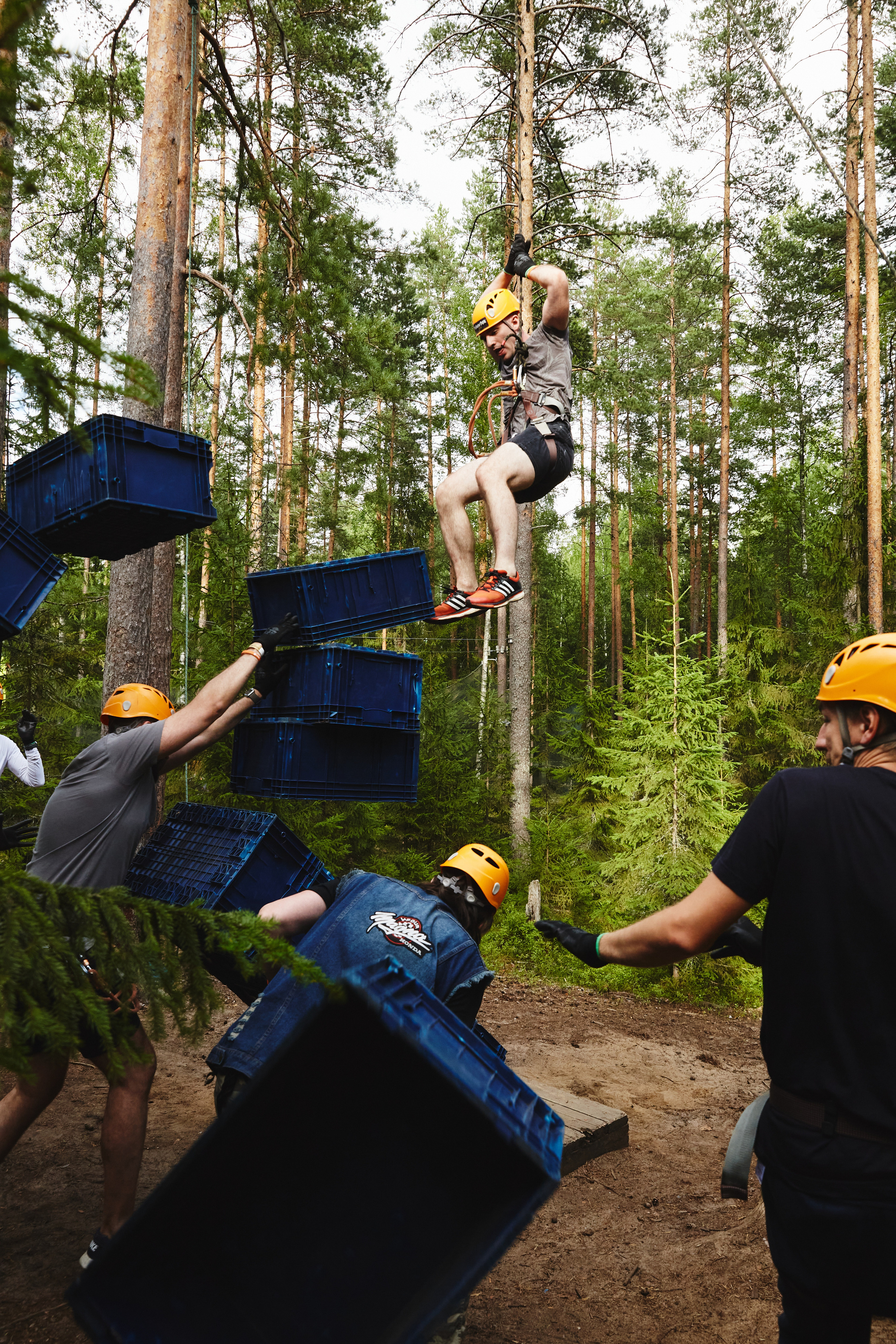 ТимБилдинг компании InfoBip. КонТайм: профессиональная съемка для организаций