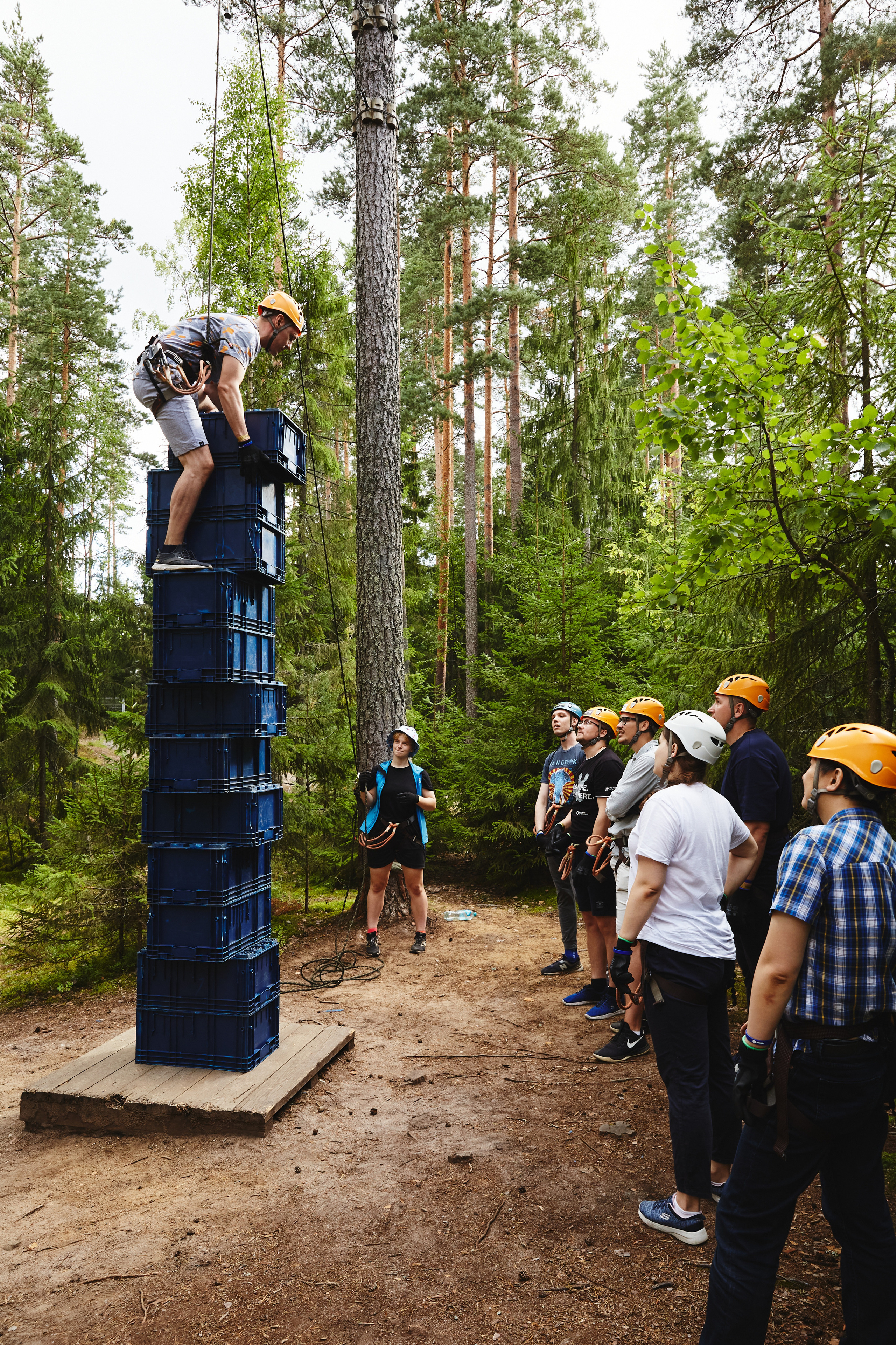 ТимБилдинг компании InfoBip. КонТайм: профессиональная съемка для организаций