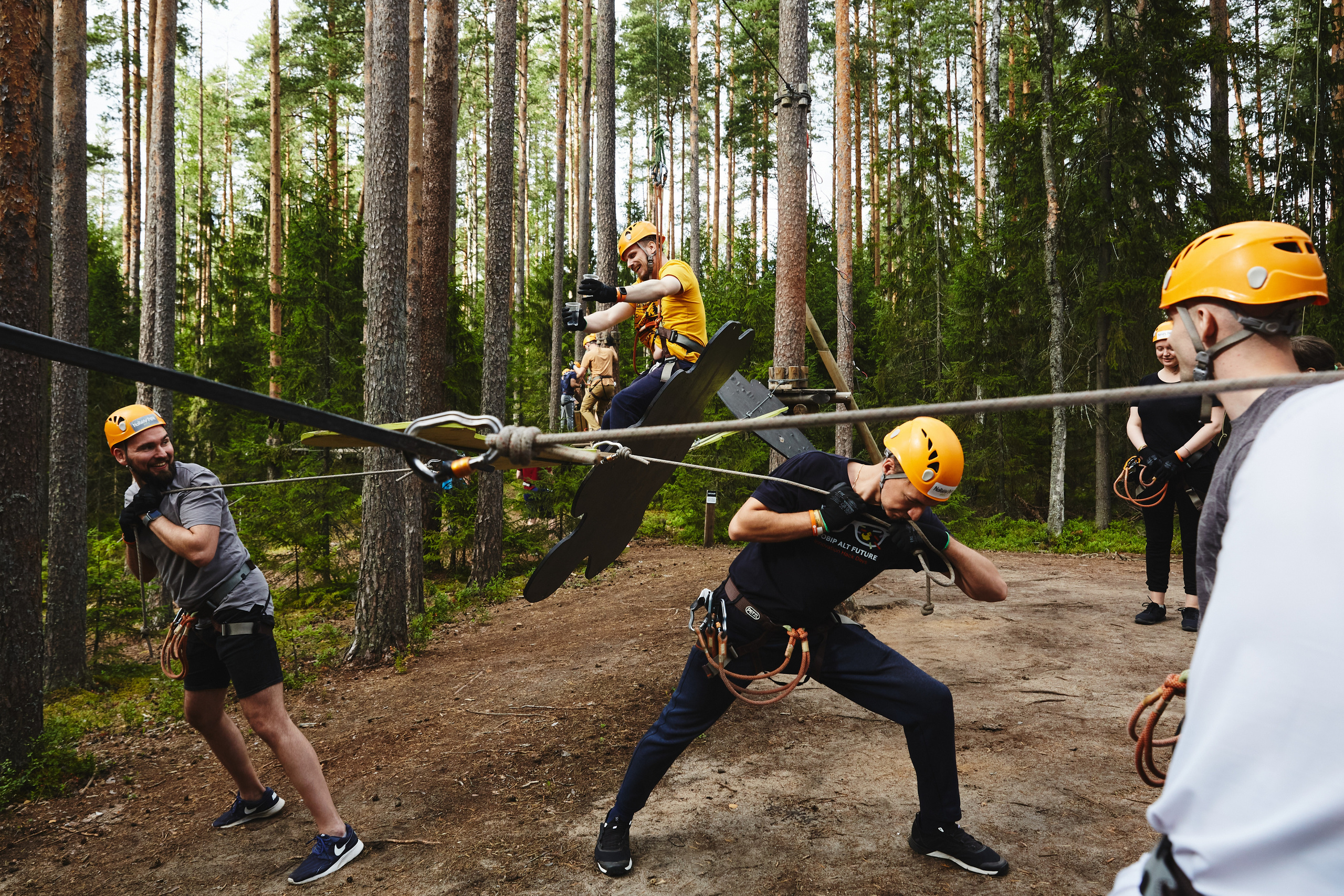 ТимБилдинг компании InfoBip. КонТайм: профессиональная съемка для организаций
