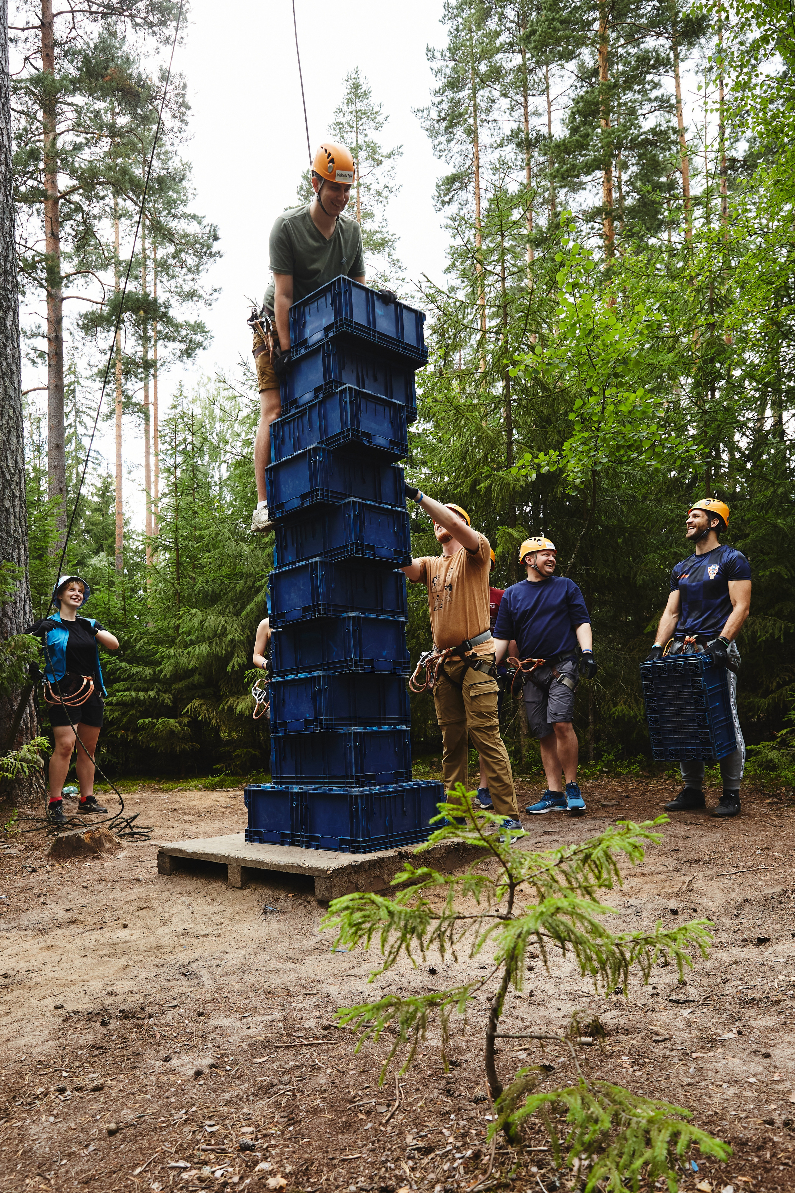 ТимБилдинг компании InfoBip. КонТайм: профессиональная съемка для организаций