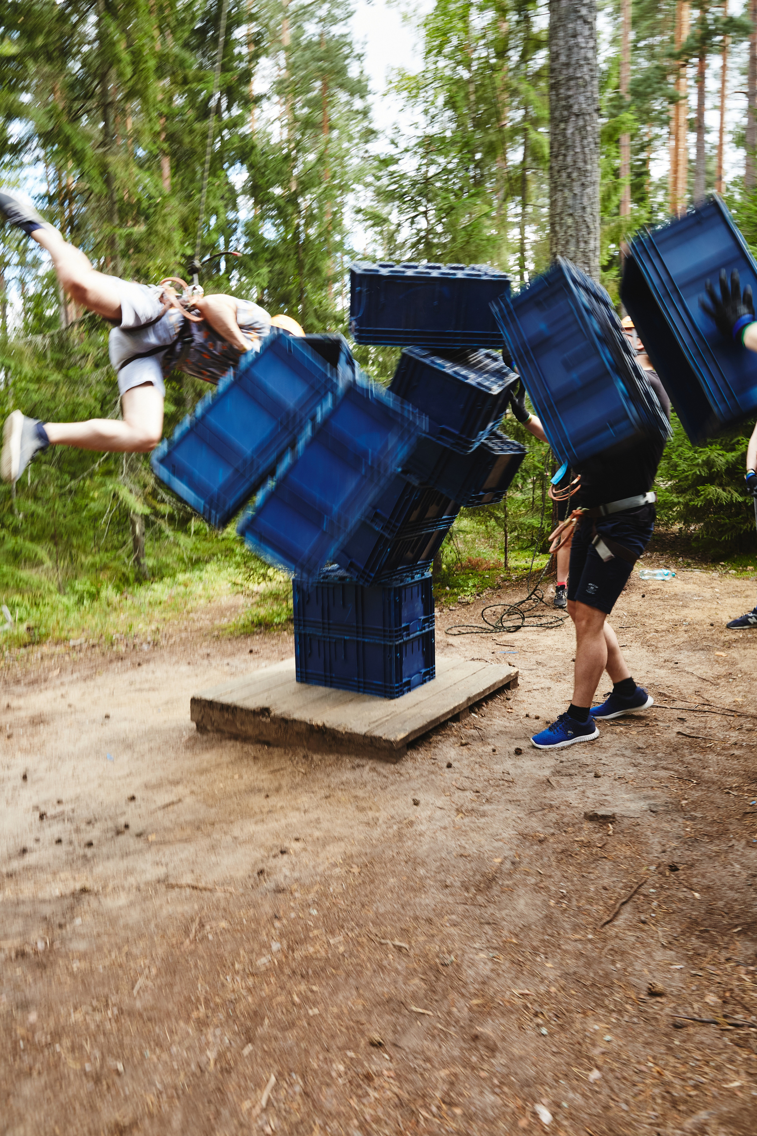 ТимБилдинг компании InfoBip. КонТайм: профессиональная съемка для организаций