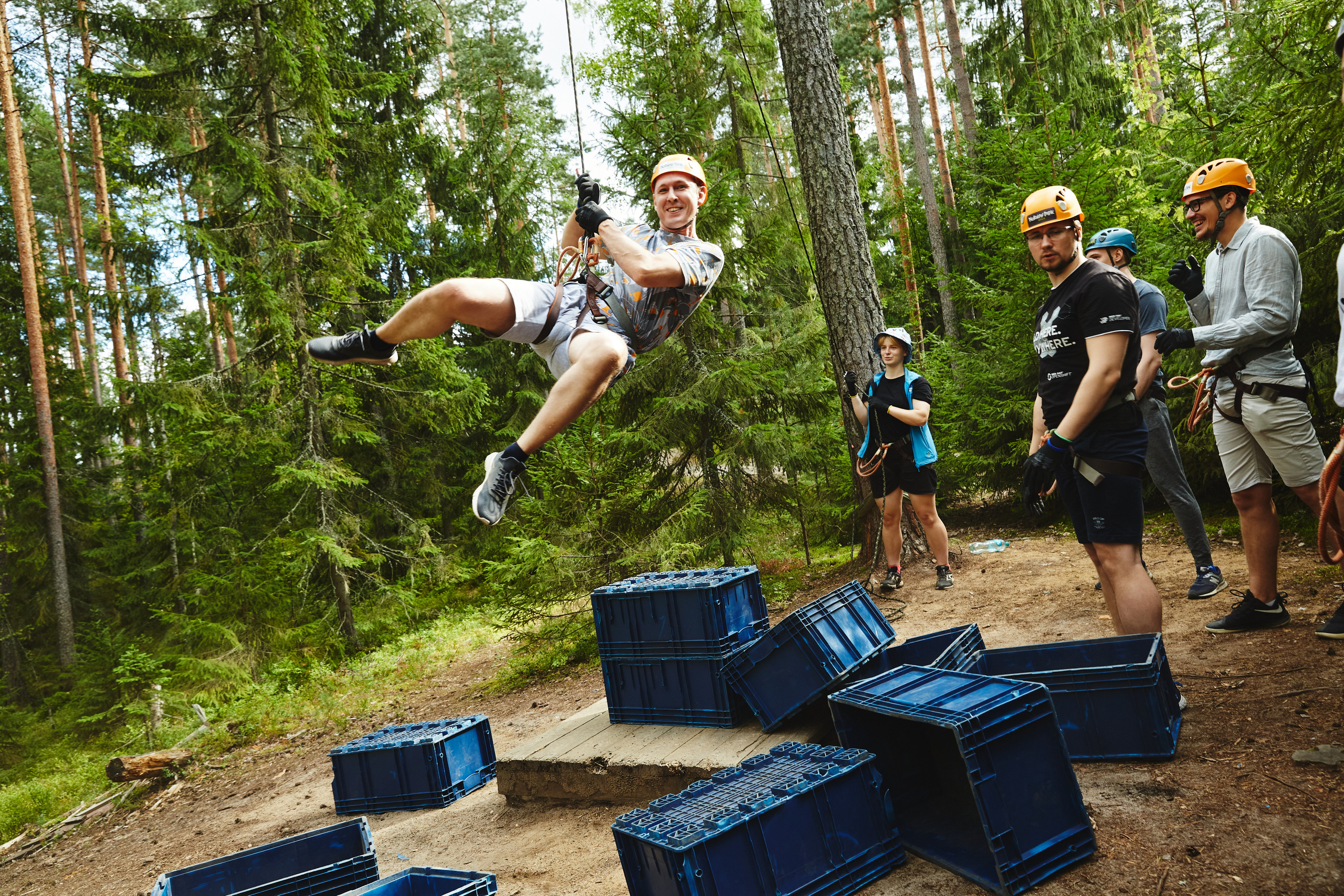 ТимБилдинг компании InfoBip. КонТайм: профессиональная съемка для организаций