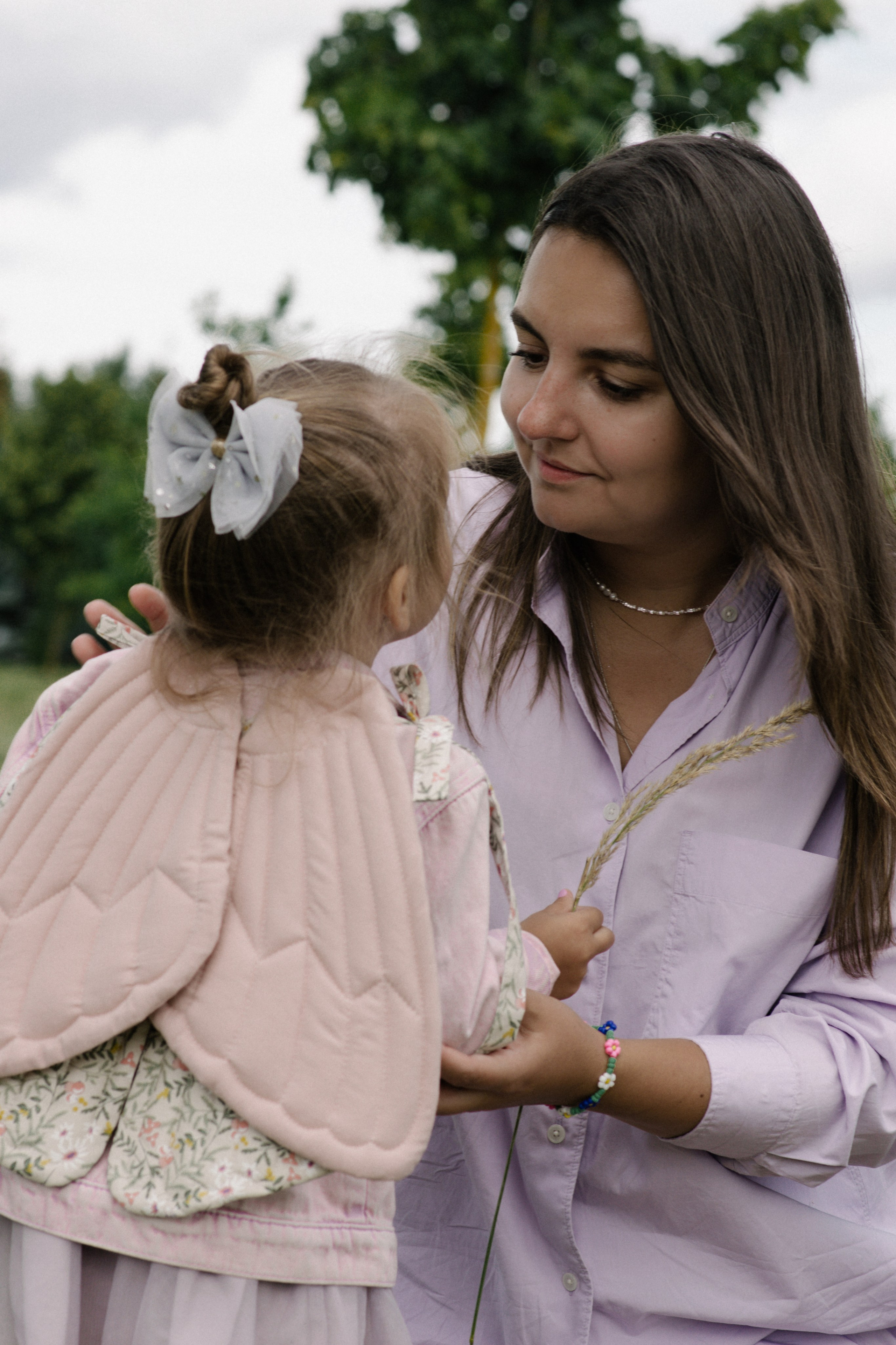 Фотосессия мамы с дочкой