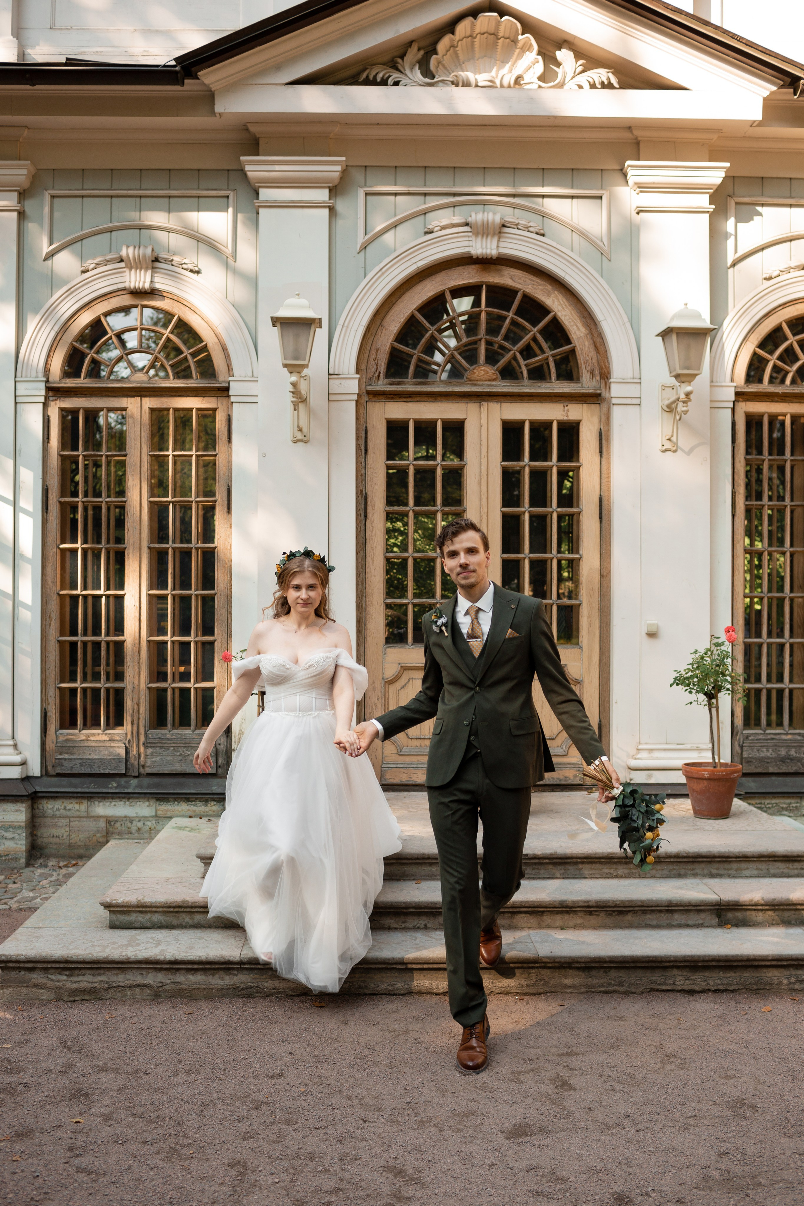 Свадебная фотосессия в Санкт-Петербурге. Свадебный фотограф Кирилл Белый