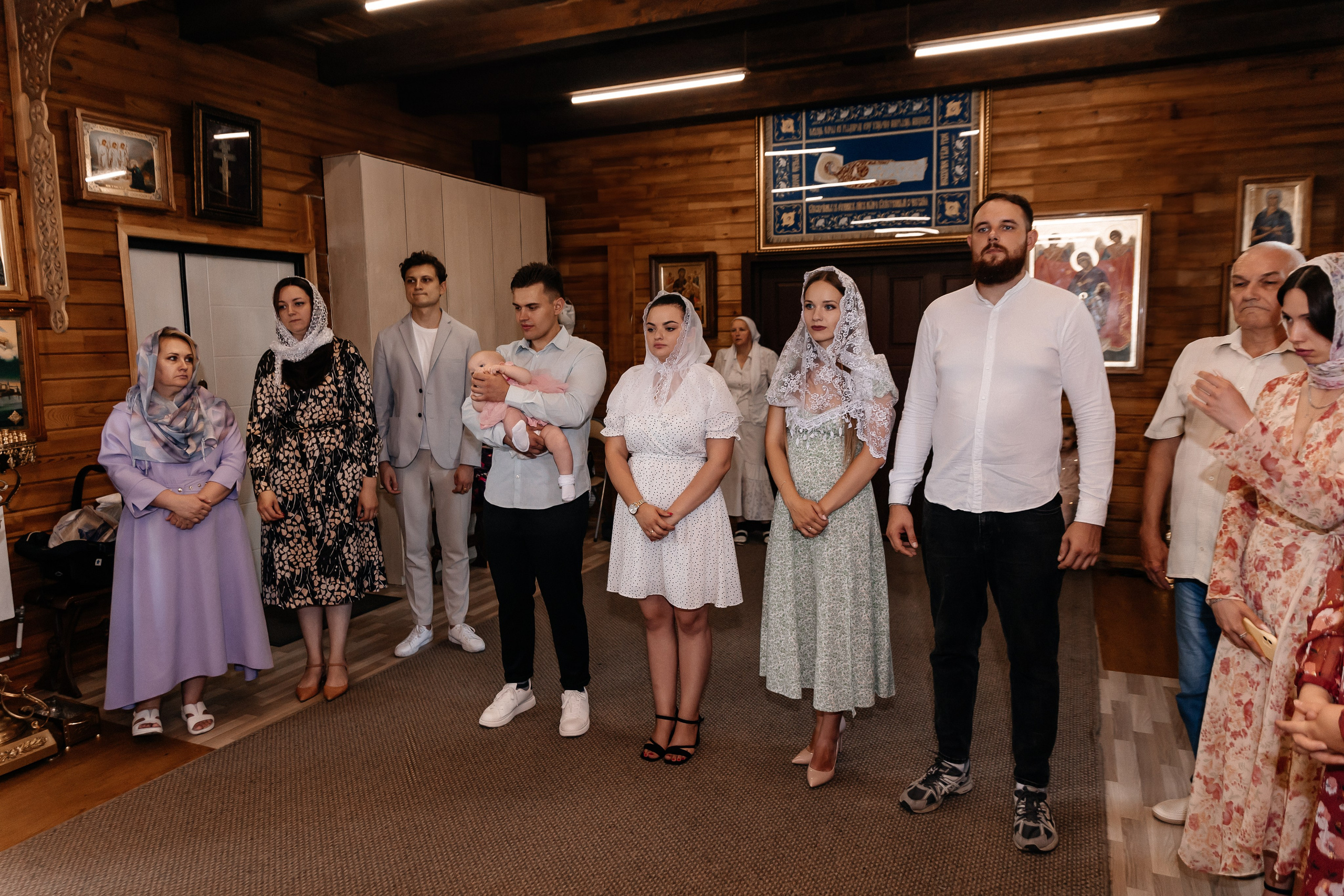 Крещение Эмилии. Семейный фотограф Минск Усова Ольга