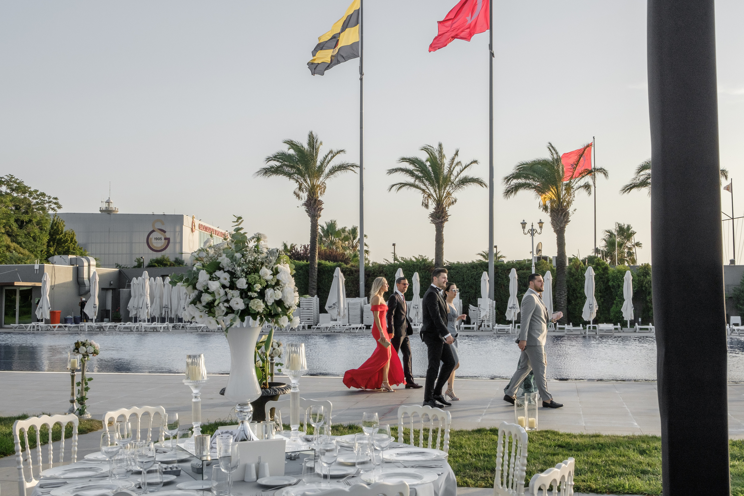Турецкая свадьба на берегу Босфора. Свадебный фотограф Элли Федосеева