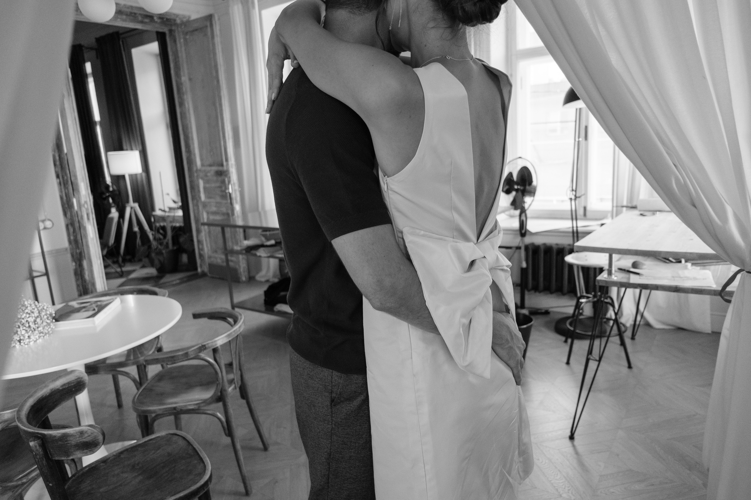 Свадебная фотосессия в ателье. Свадебный фотограф Элли Федосеева