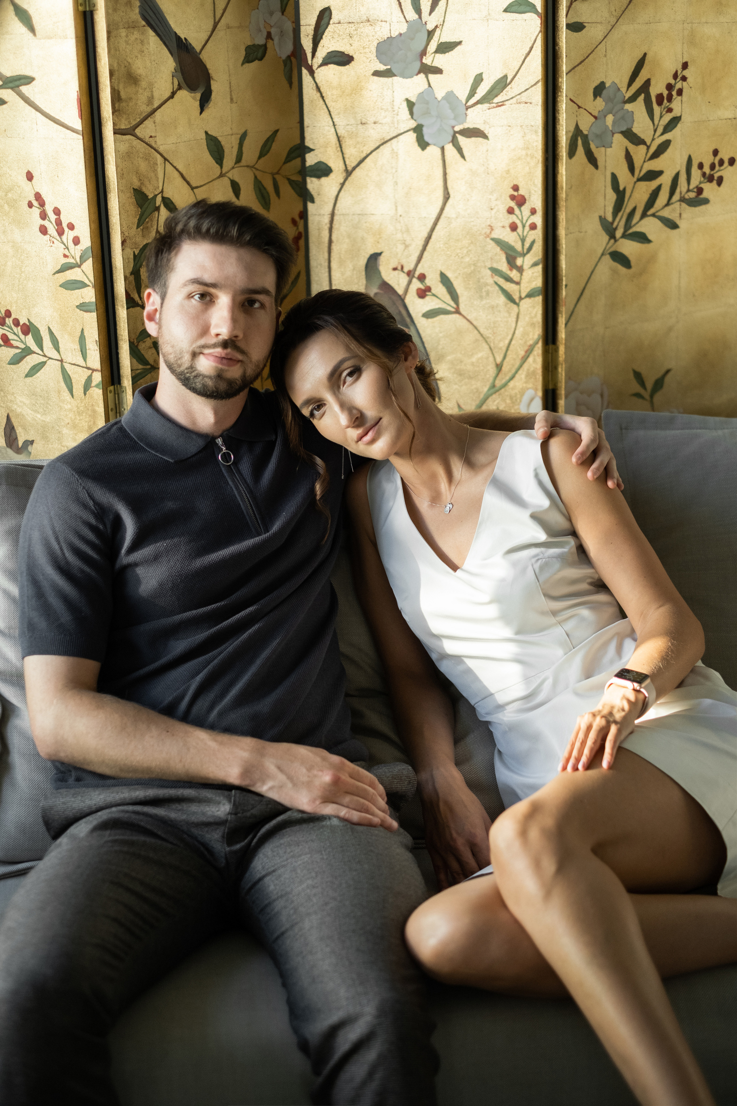 Свадебная фотосессия в ателье. Свадебный фотограф Элли Федосеева