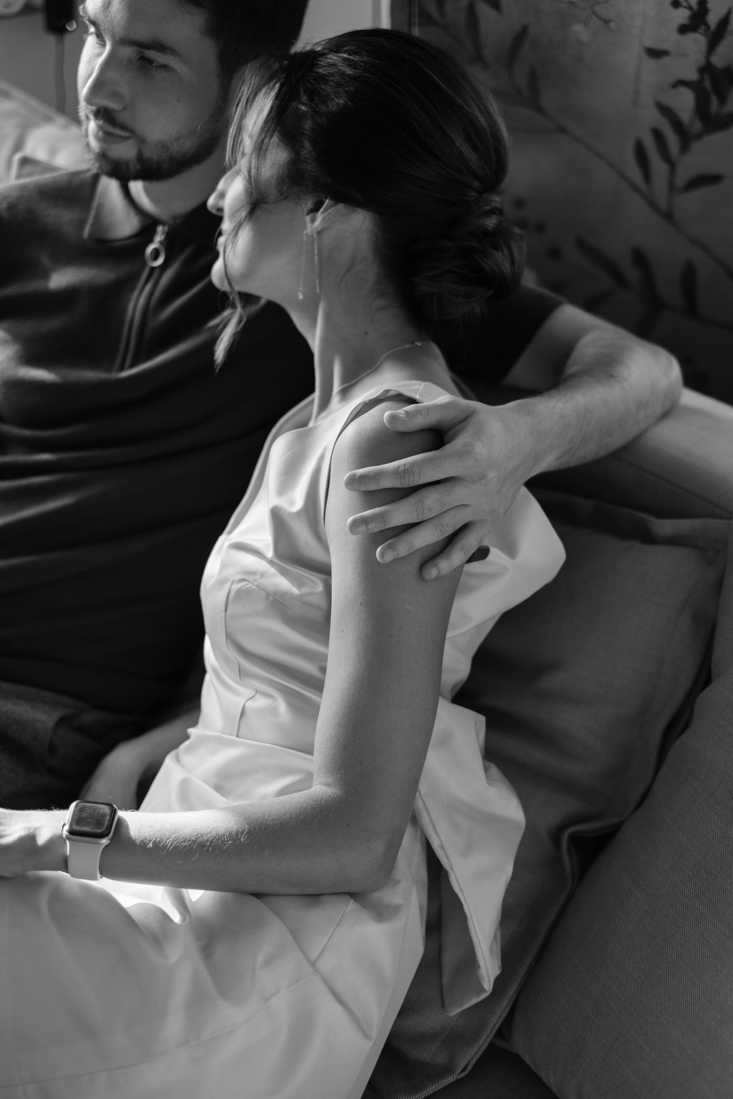 Свадебная фотосессия в ателье. Свадебный фотограф Элли Федосеева