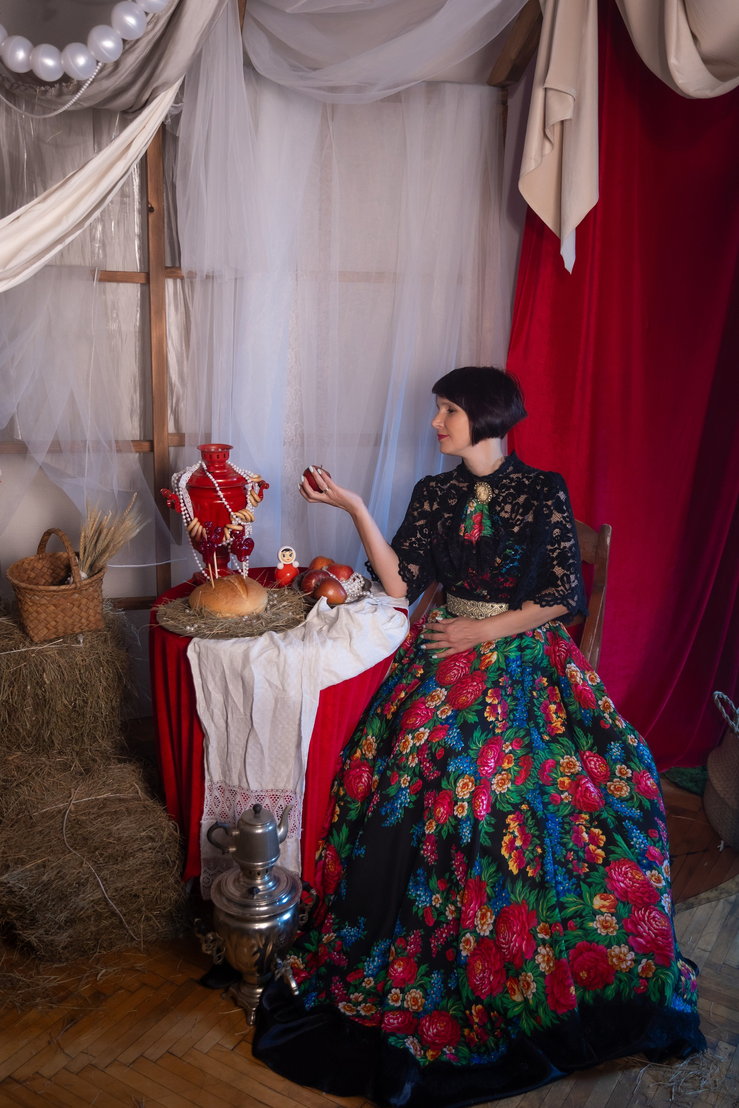 РУССКИЙ СТИЛЬ В СТУДИИ. Фотограф в Москве и Стамбуле. Мастер сказочных фотографий