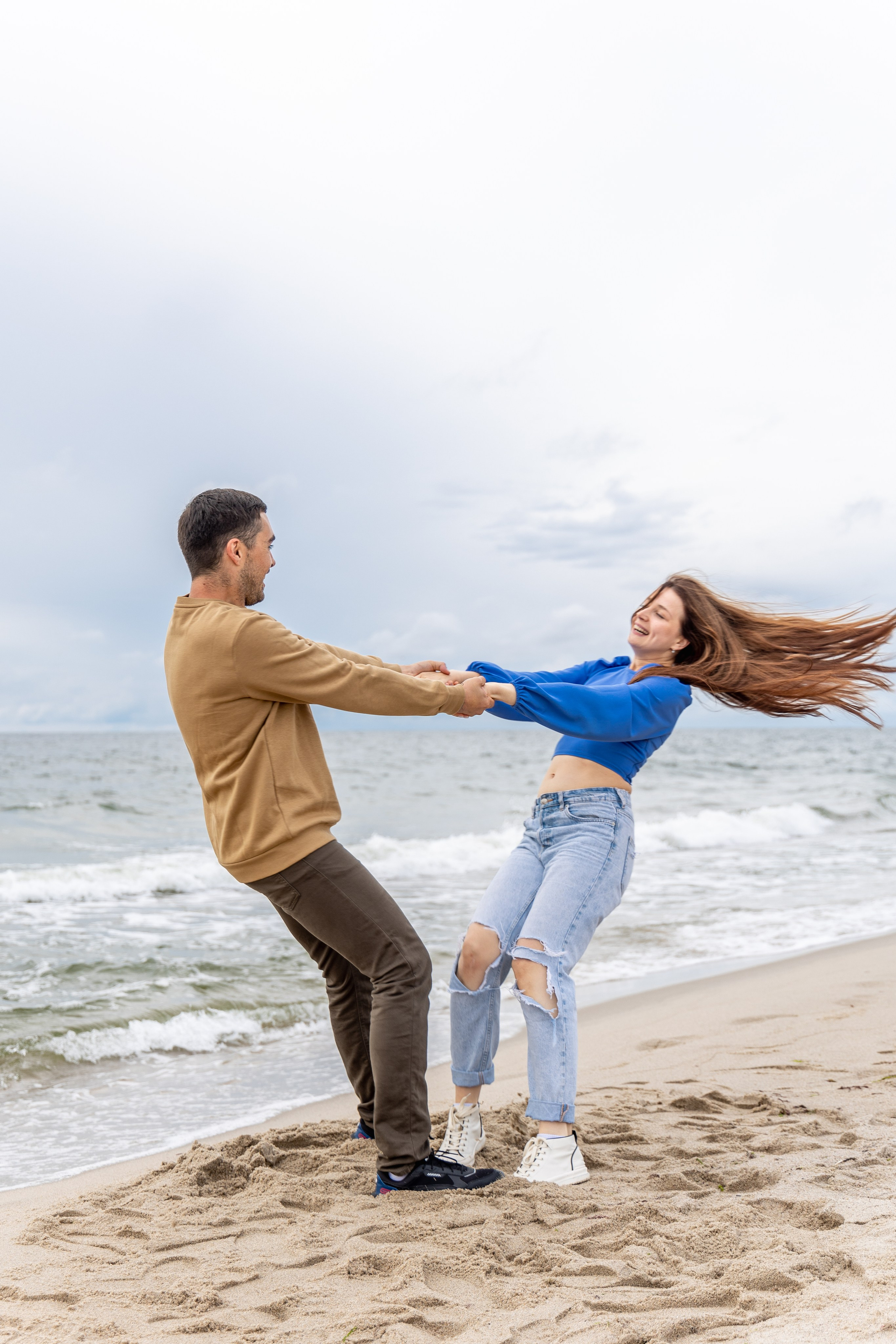 Сергей и Алина | Янтарный. Фотограф Елена Медок Калининград