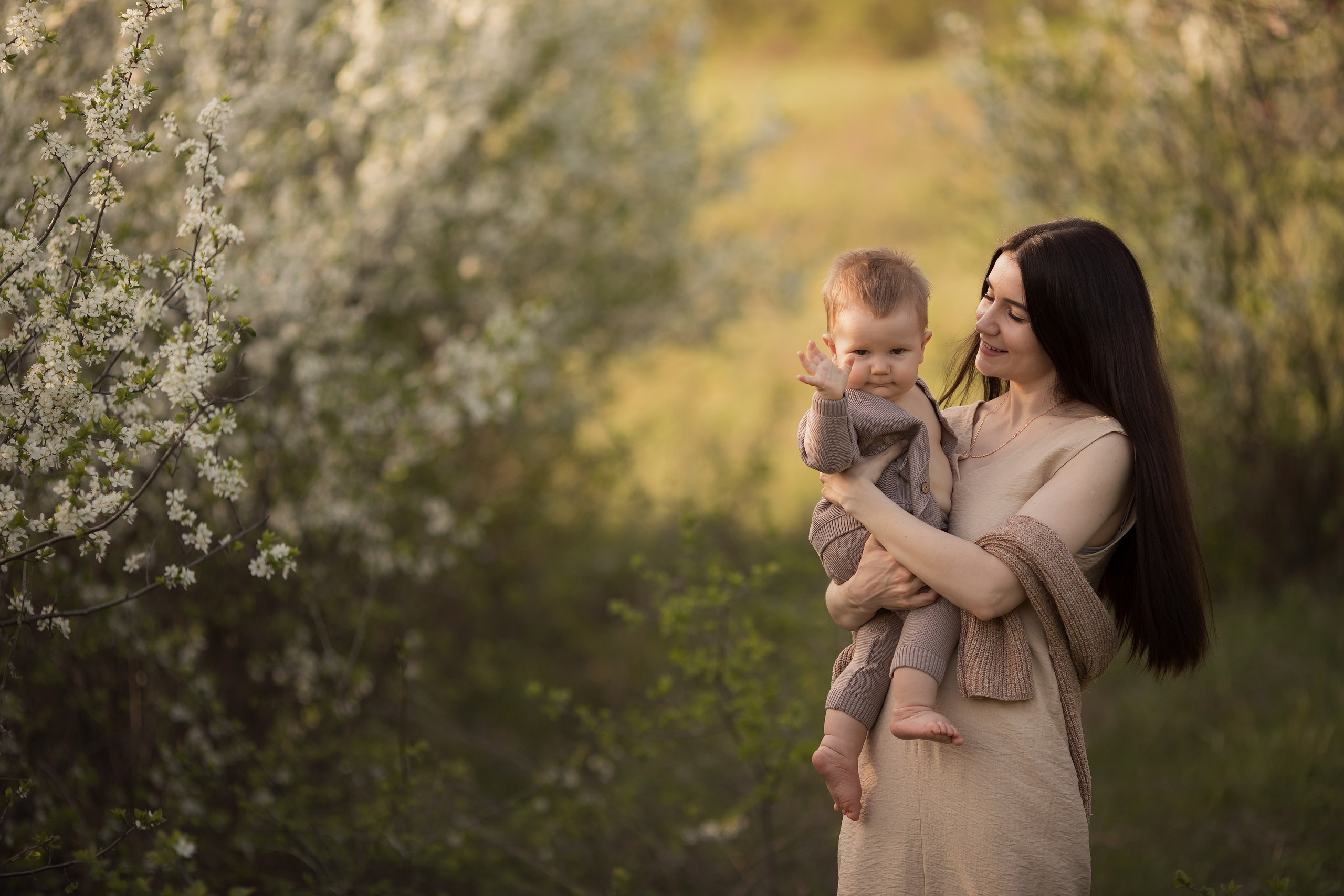 Первая весна. Семейный и детский фотограф в Саратове Полина Коткина