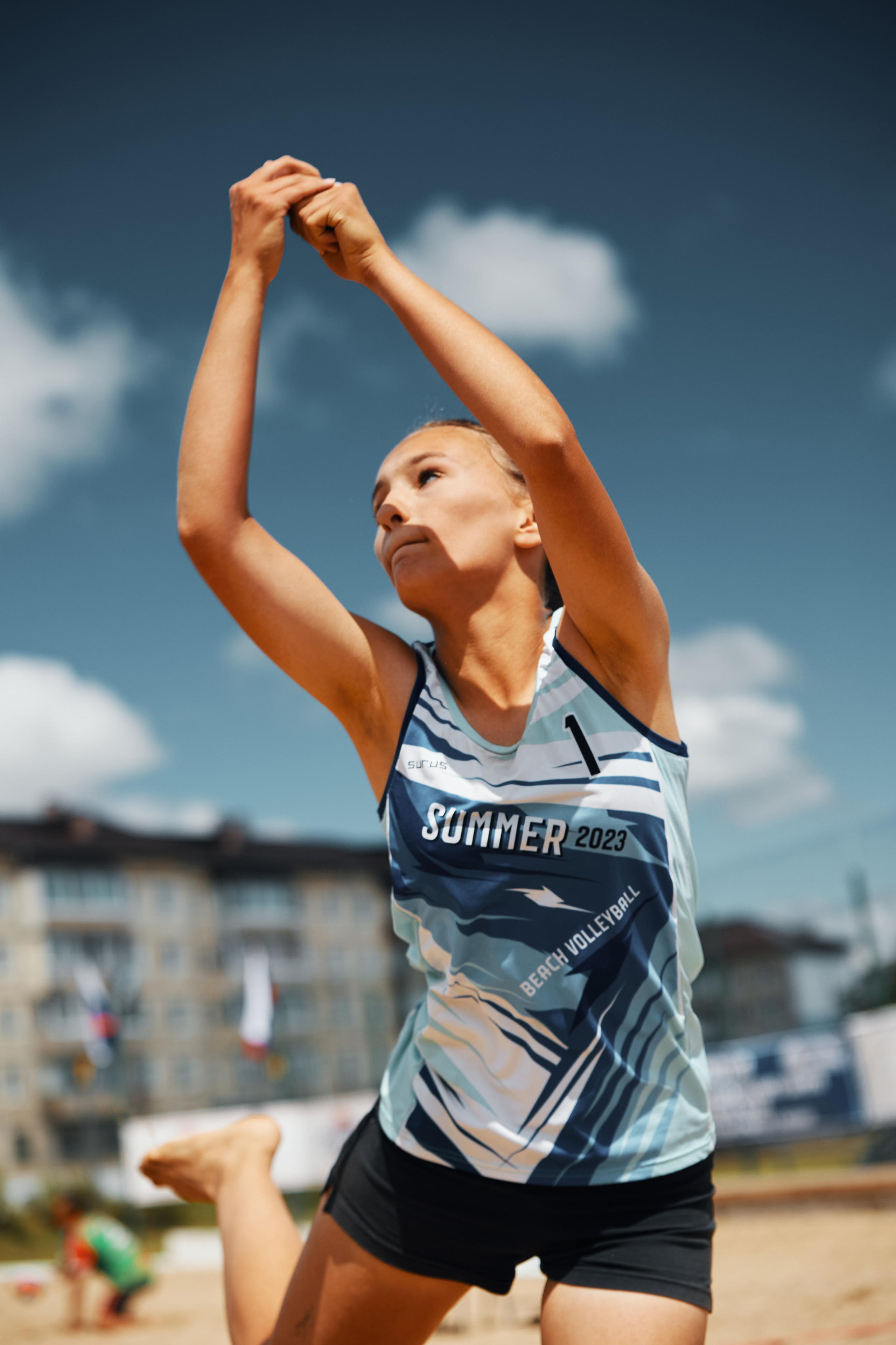 Один день соревнований по пляжному волейболу