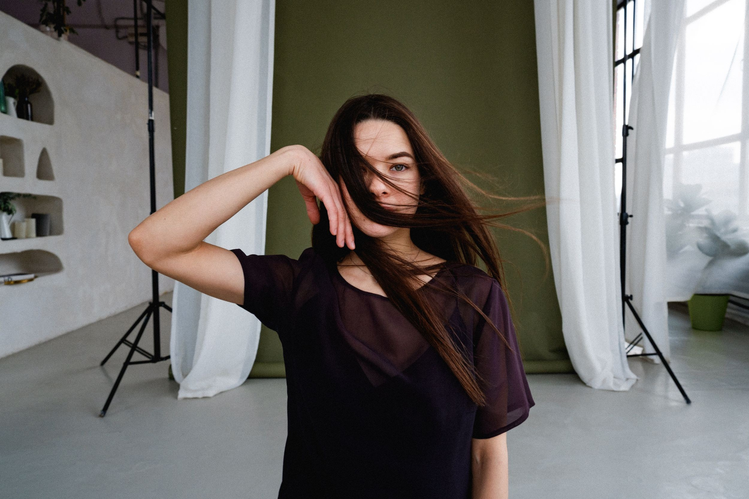 Студийная съёмка в Краснодаре. Портретный фотограф в Краснодаре Лена Шевченко