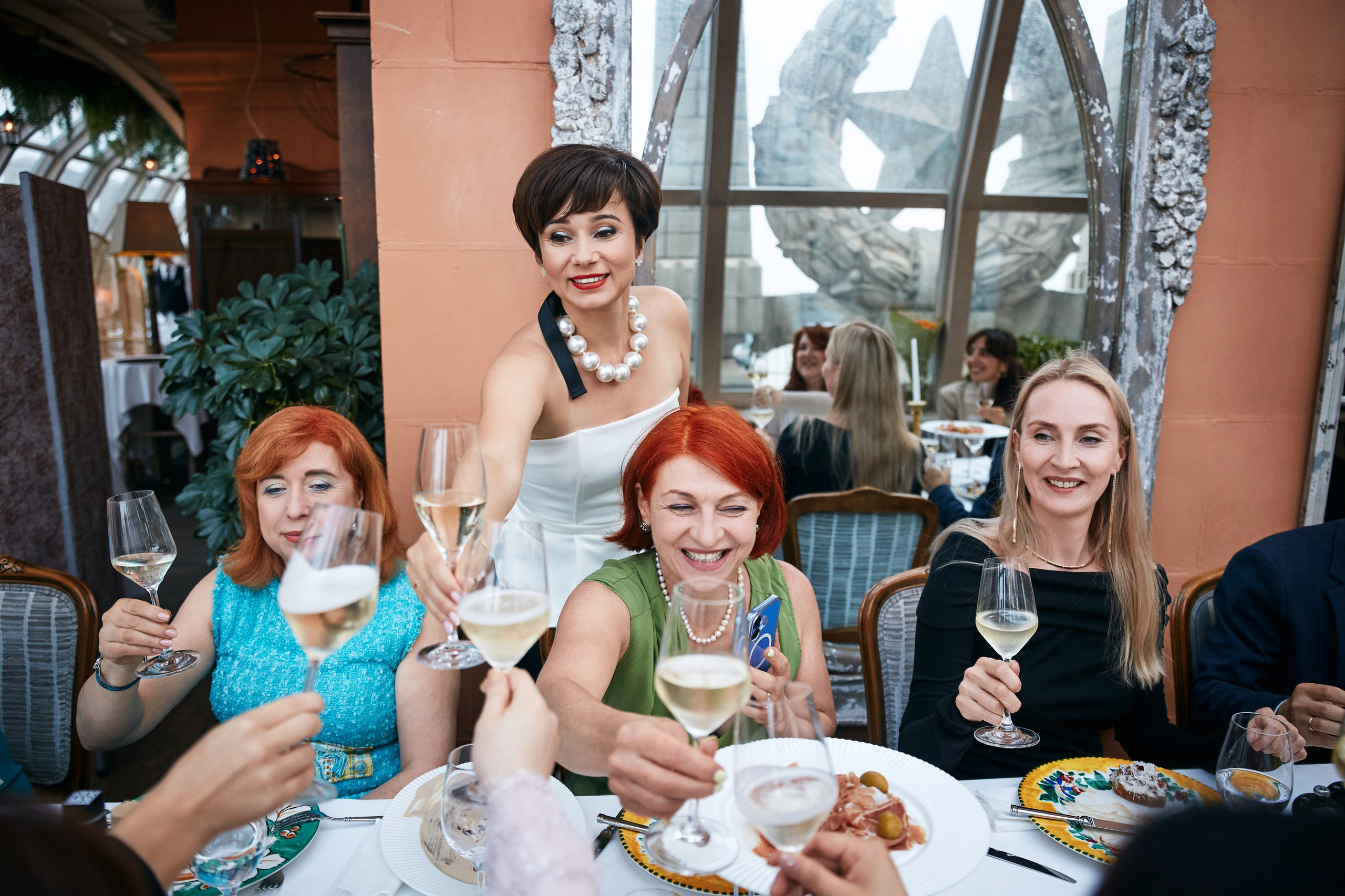 День рождения Веры в Buono, гостиница Украина. Татьяна Фомичева. Репортажный и светский фотограф в Москве