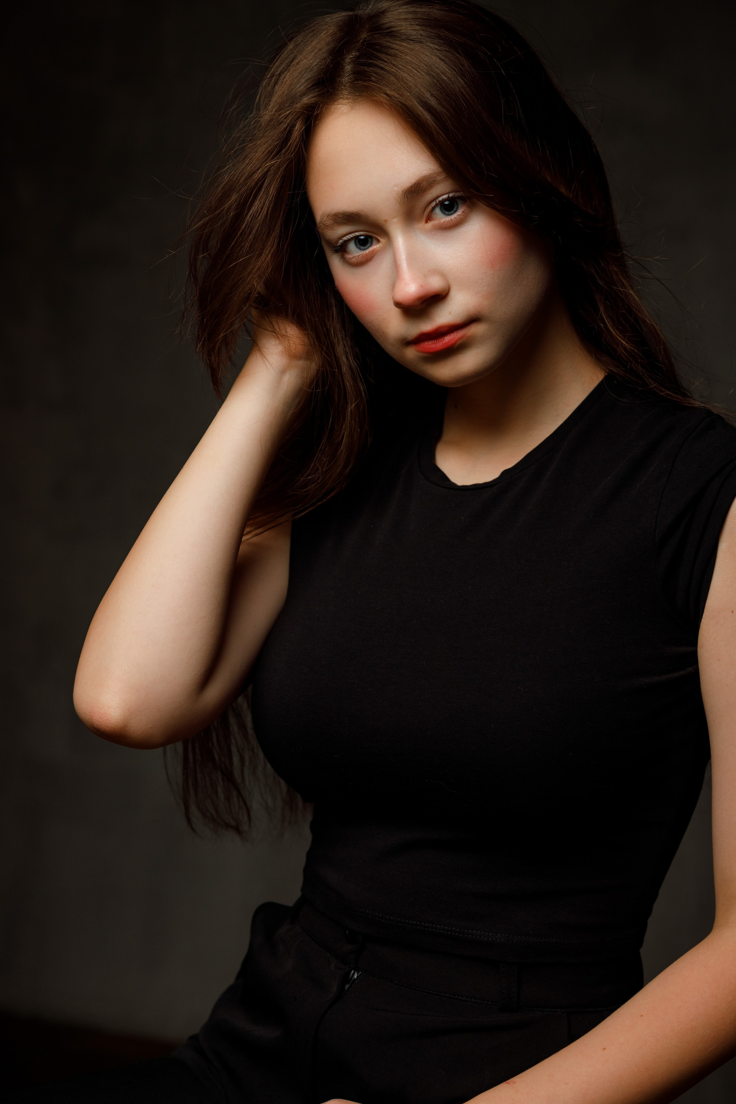 Студийный портрет. Портретный и семейный фотограф в Москве Стаховская Елена