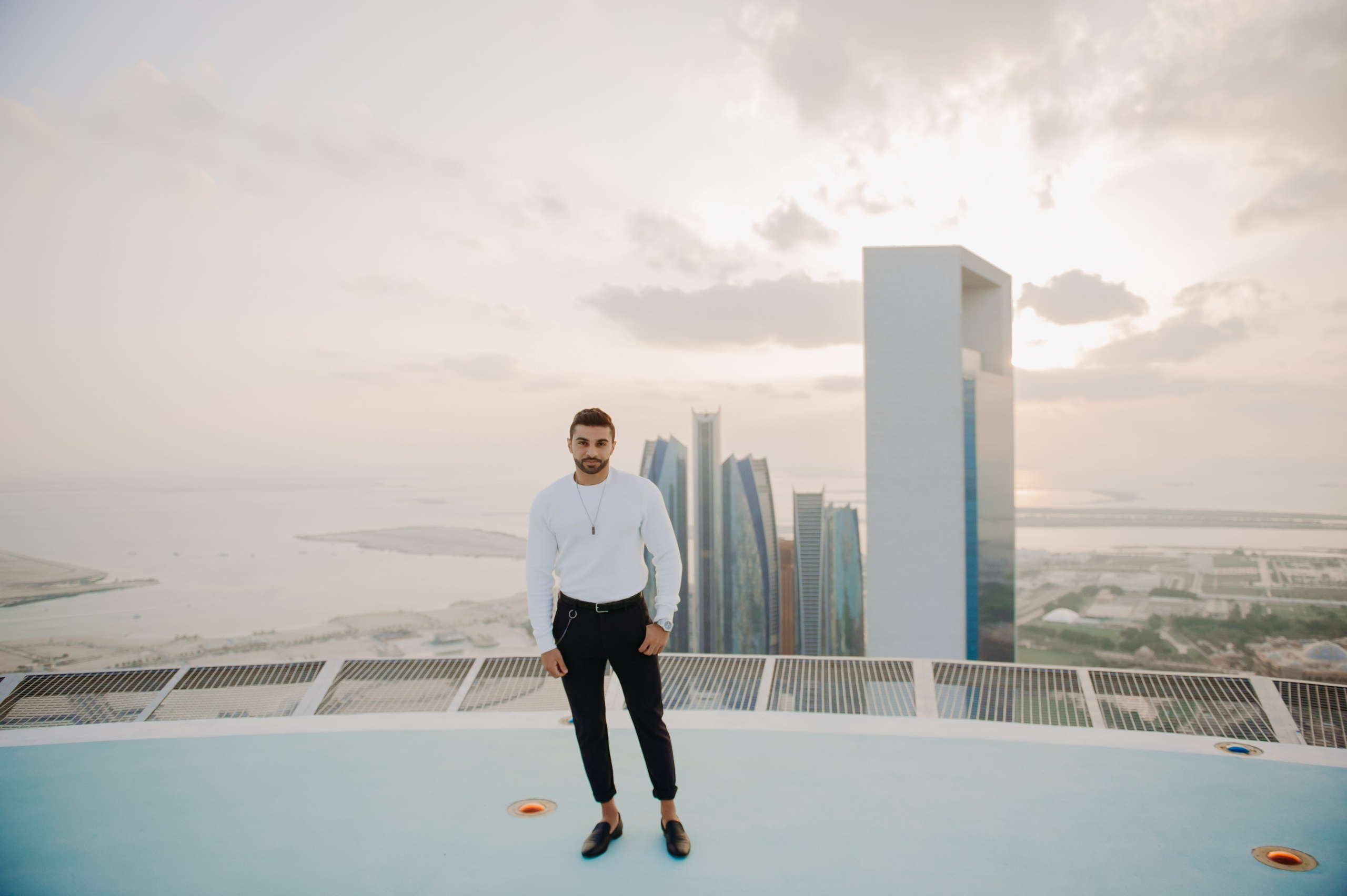 Love Story на высоте (Абу Даби). Фотограф в Москве и Санкт-Петербурге Дарина