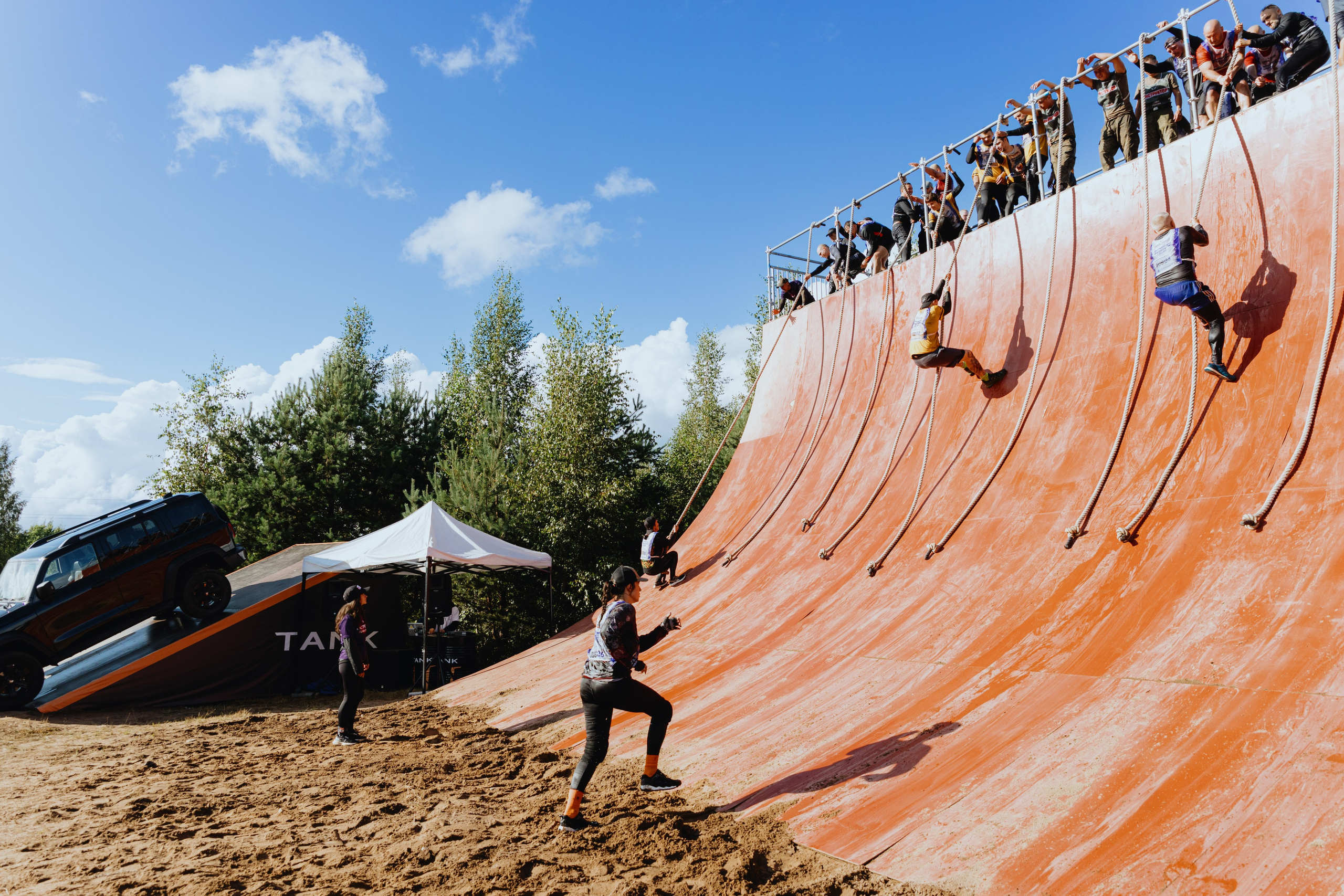 TANK на «Гонке Героев». Фотограф в Москве и Санкт-Петербурге Дарина
