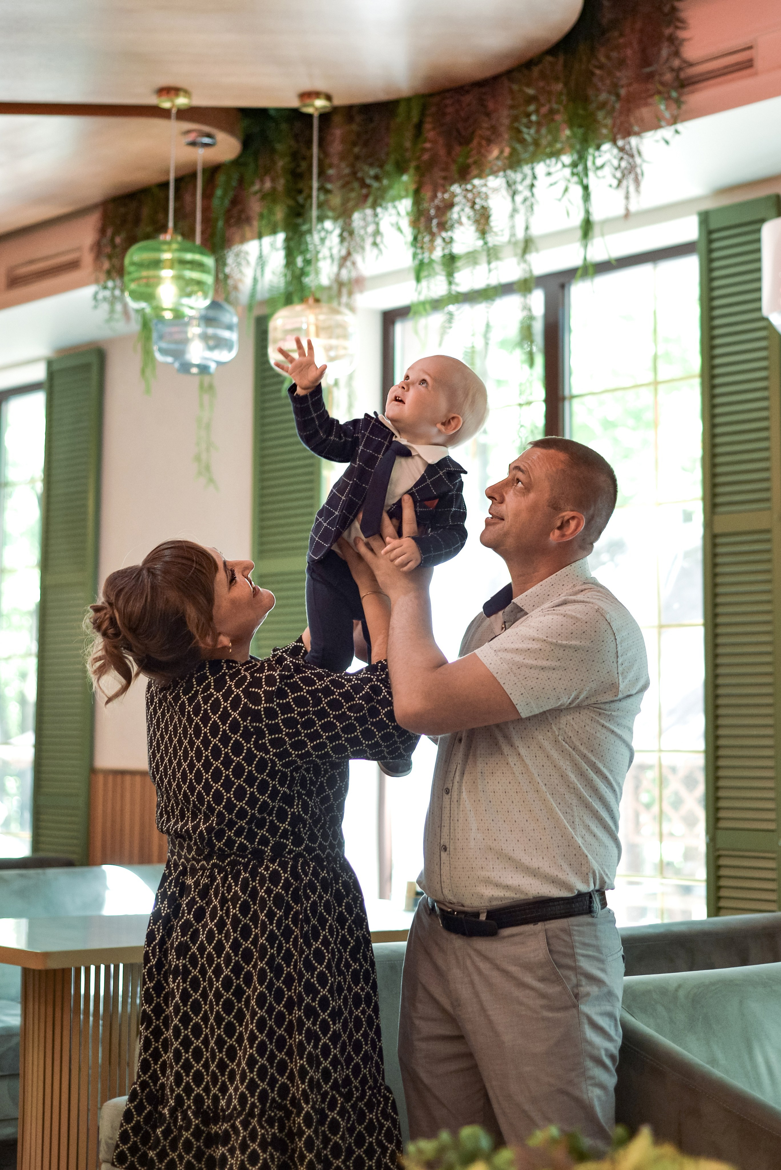 ДР Миша 1 годик, ресторан Форнели. Семейный и свадебный фотограф Галина Абакумова, фотосессии в Белгороде
