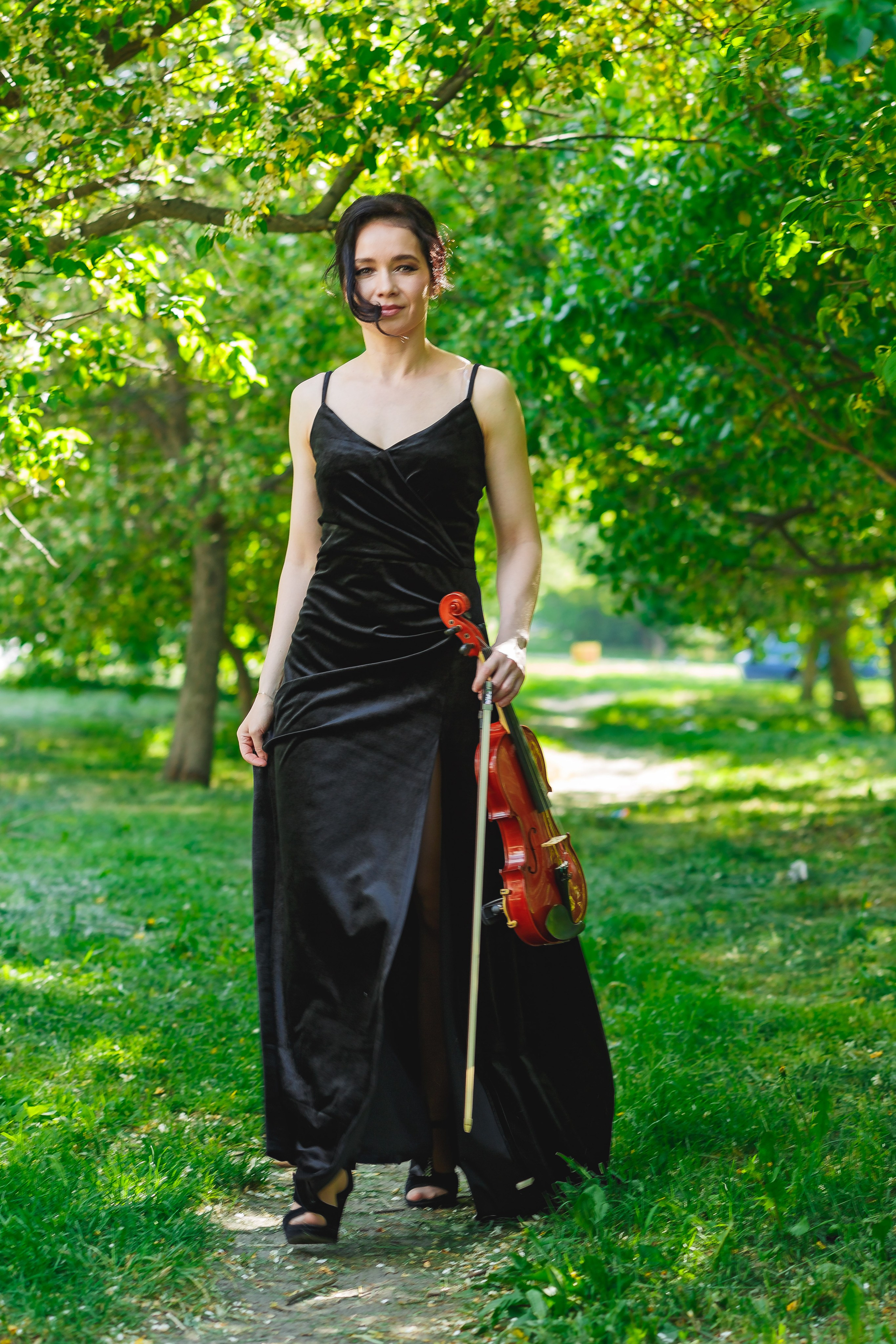 Скрипка и немножко томно; -). Семейный фотограф в Екатеринбурге