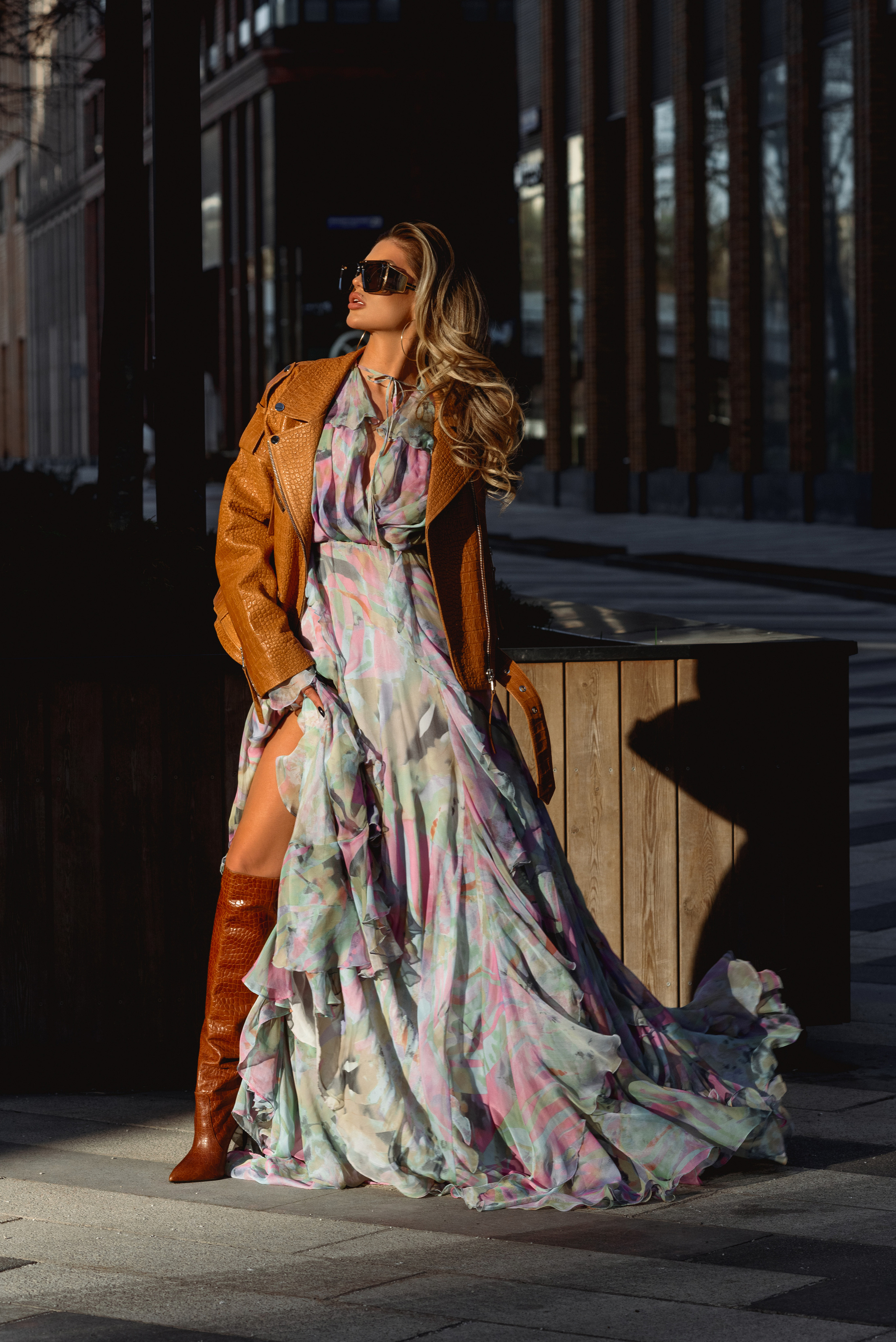 Съемка на улице (street). Съемка для брендов и частных клиентов Москва