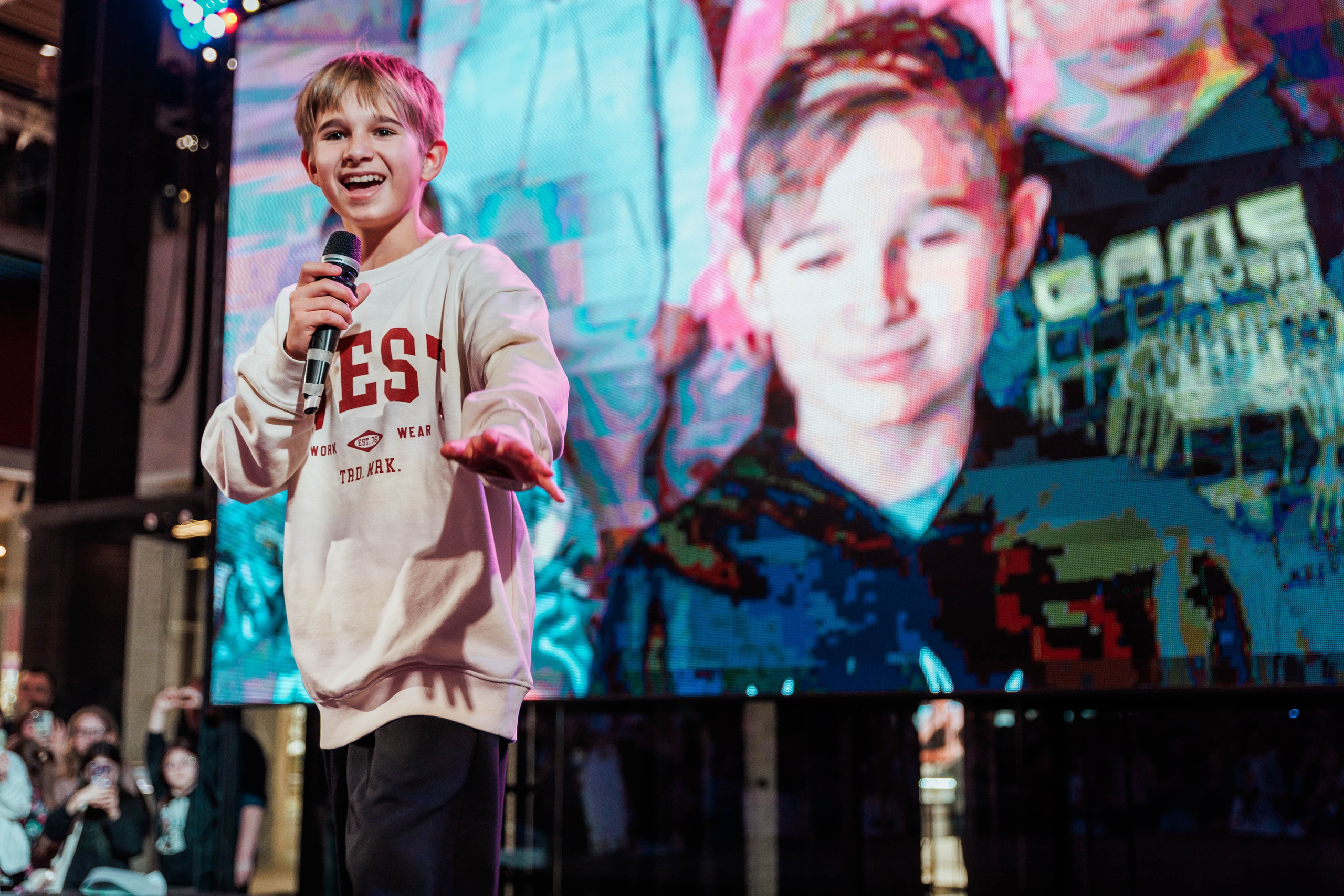 КОНЦЕРТ ДЕТСКИХ БЛОГЕРОВ. СтешОК, Макар Давыдов и другие ребята. Фотограф Нижний Новгород Игнатьева Виктория