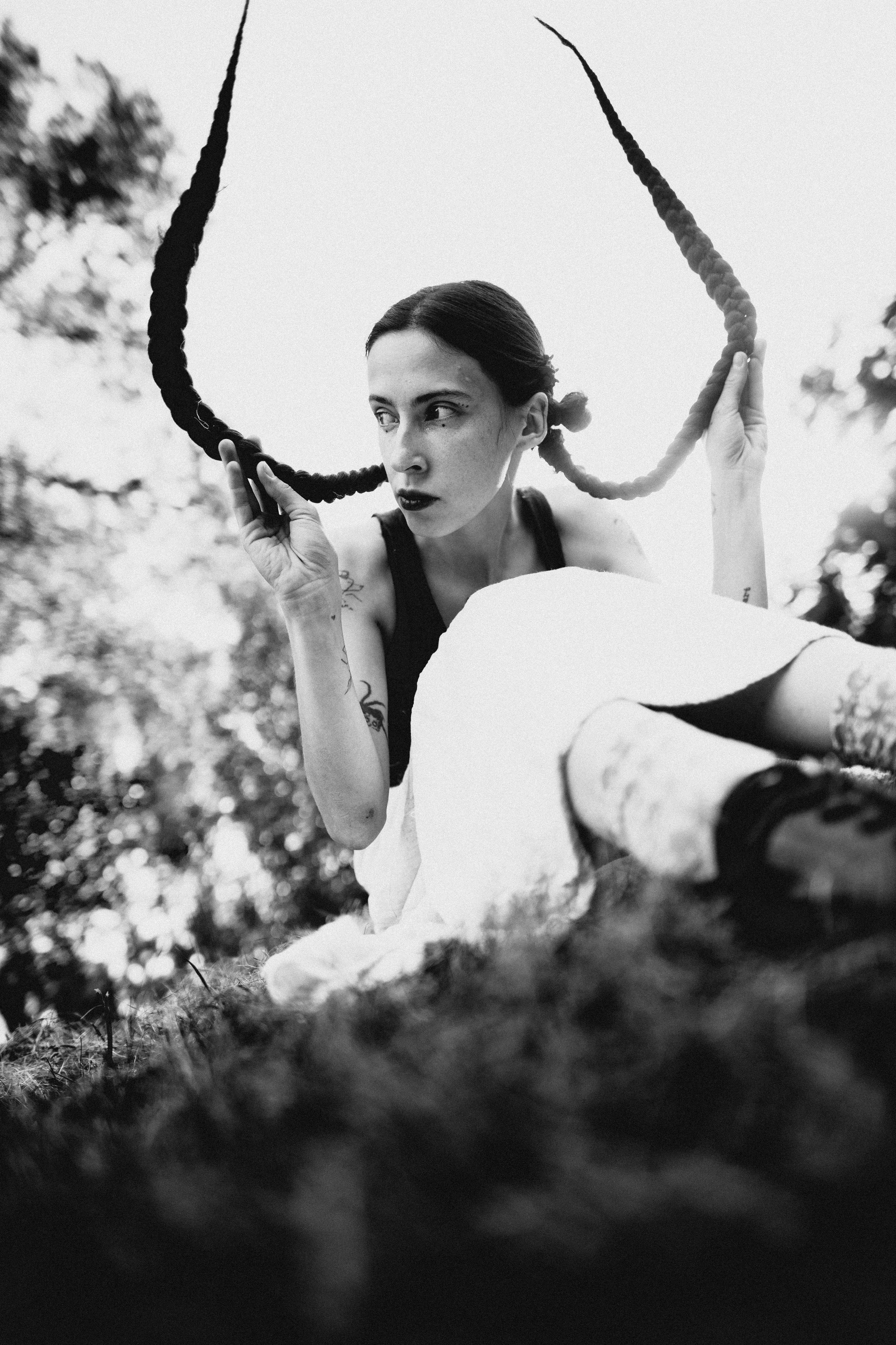 ТРАВЯНЫЯ КОСЫ. Фотограф Юля Королёва