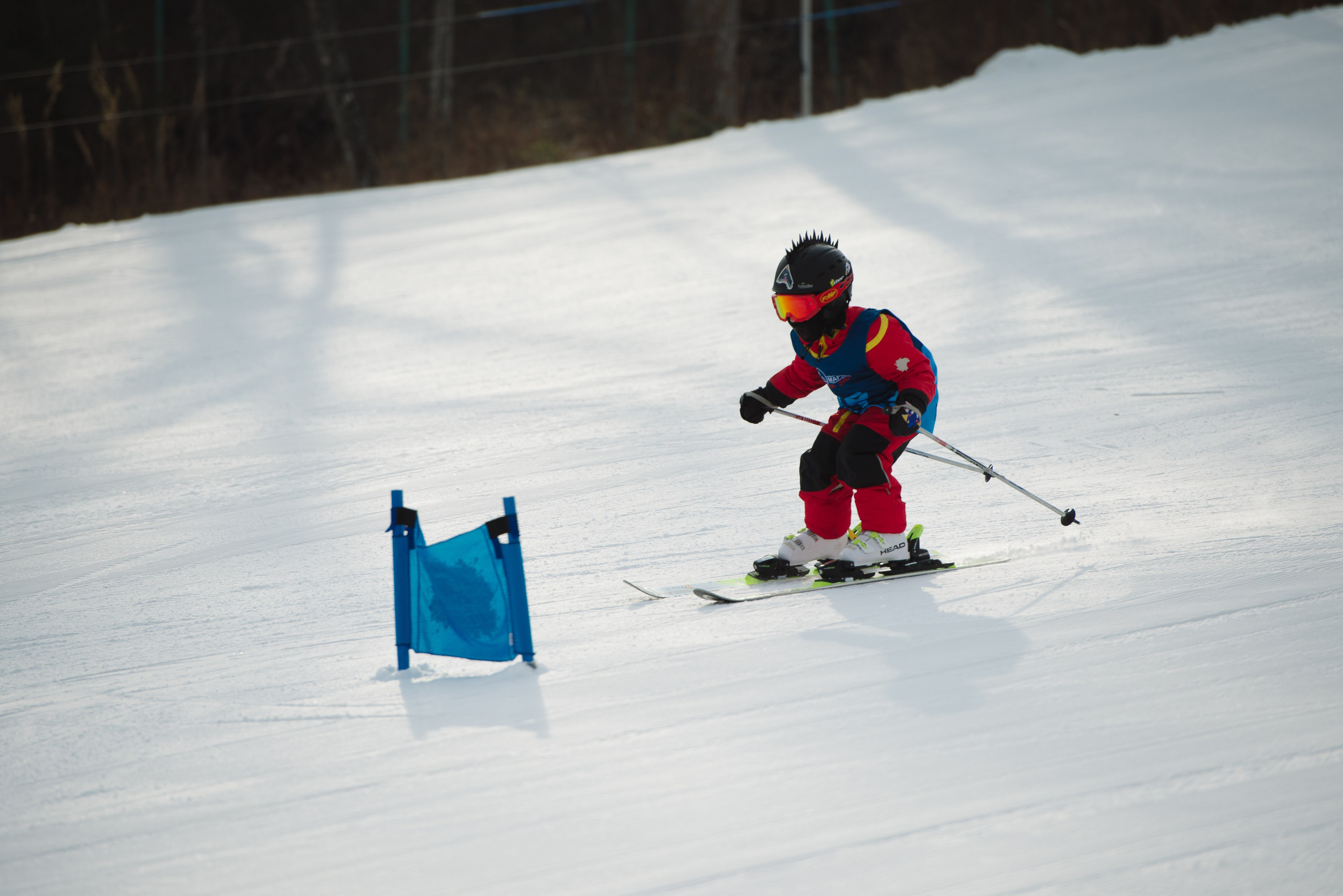 Детские соревнования/Лыжи. Фотограф Мария Каюрова