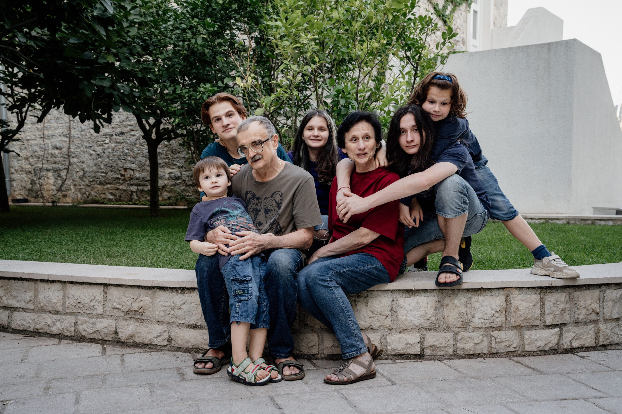 Big family. Photographer in Montenegro | Фотограф в Черногории