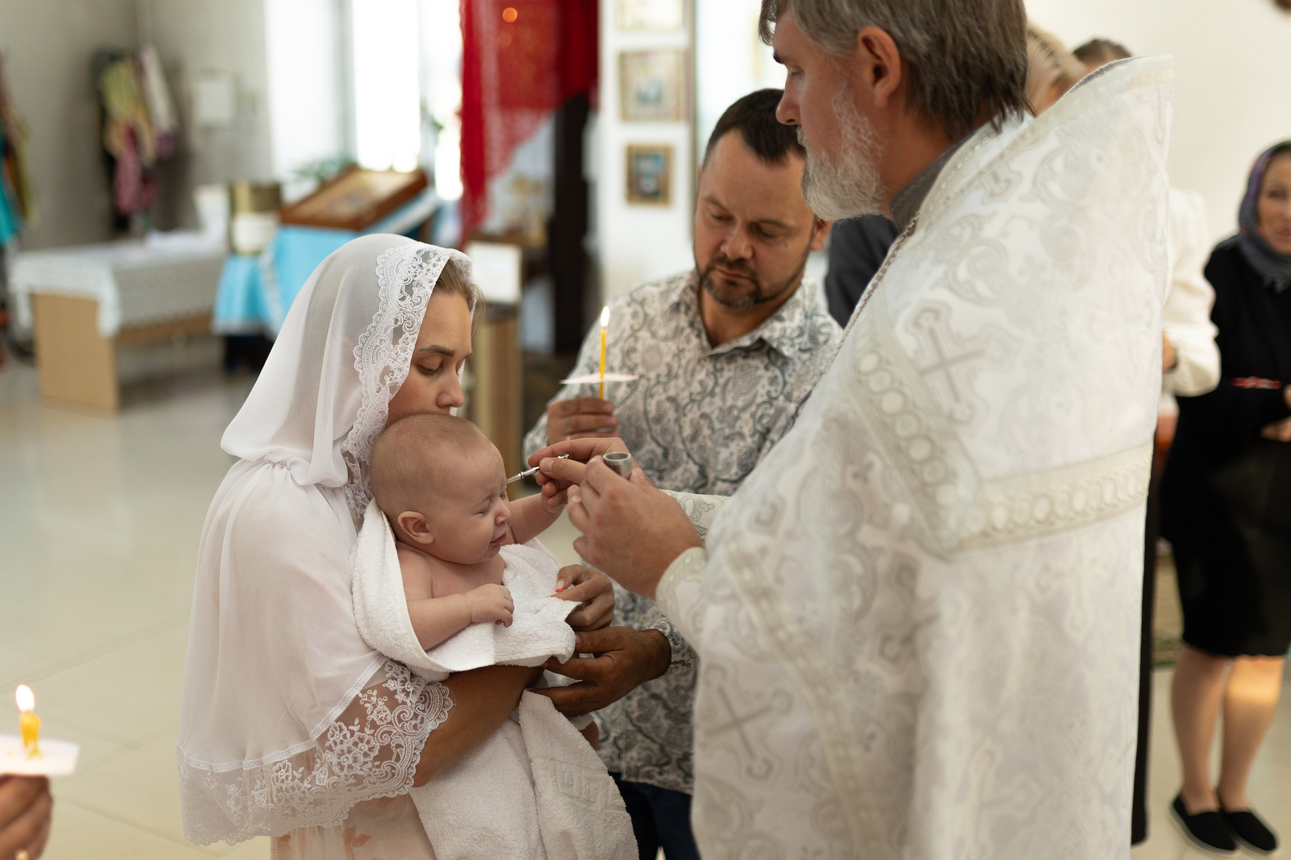 Крещение Артёма (все фото с таинсвта крещения). Фотограф новорожденных. Детский и семейный фотограф Марьяна Юдина