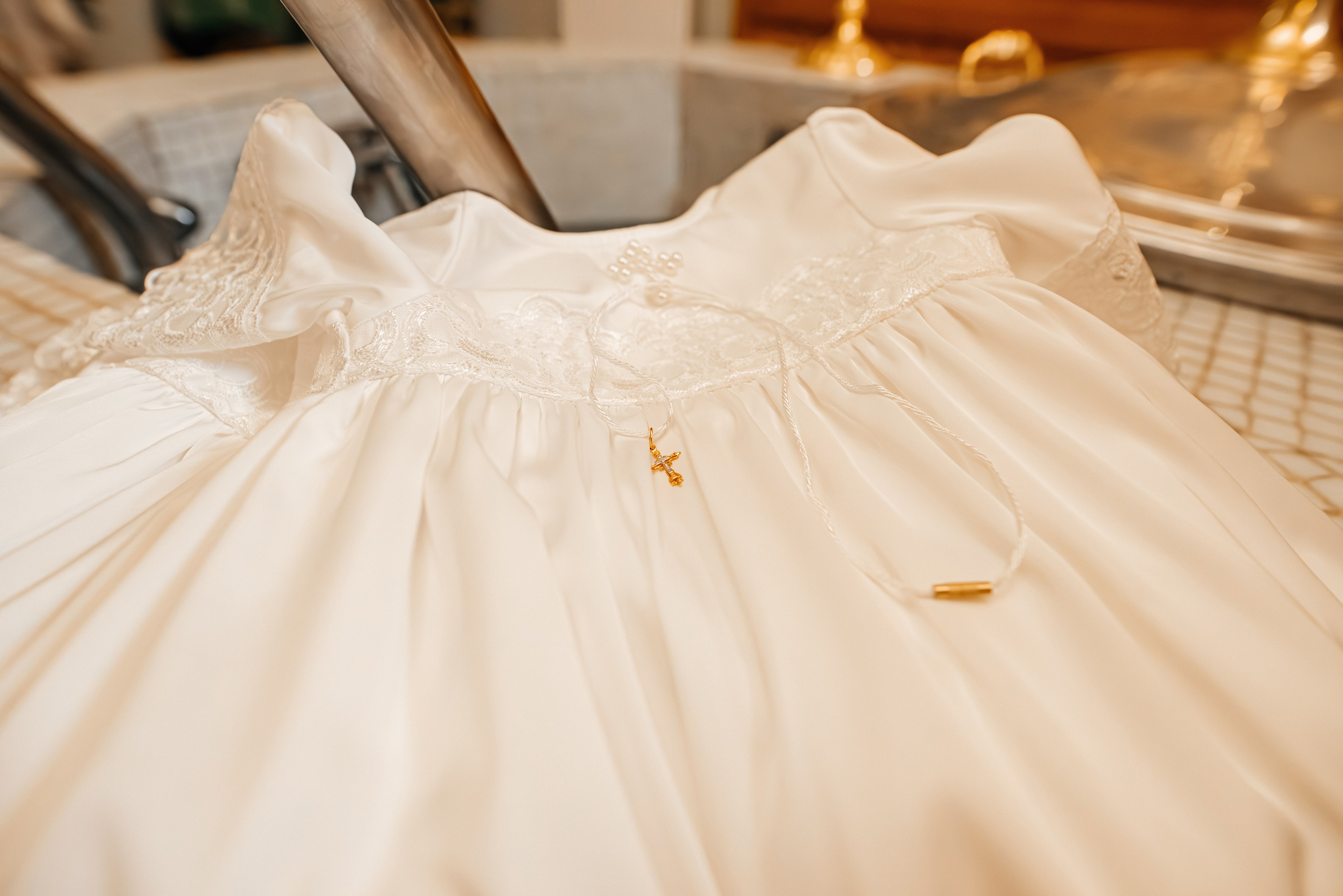 Таинство Крещения Авроры. Фотограф Таинств Крещения и Венчания в г. Курске