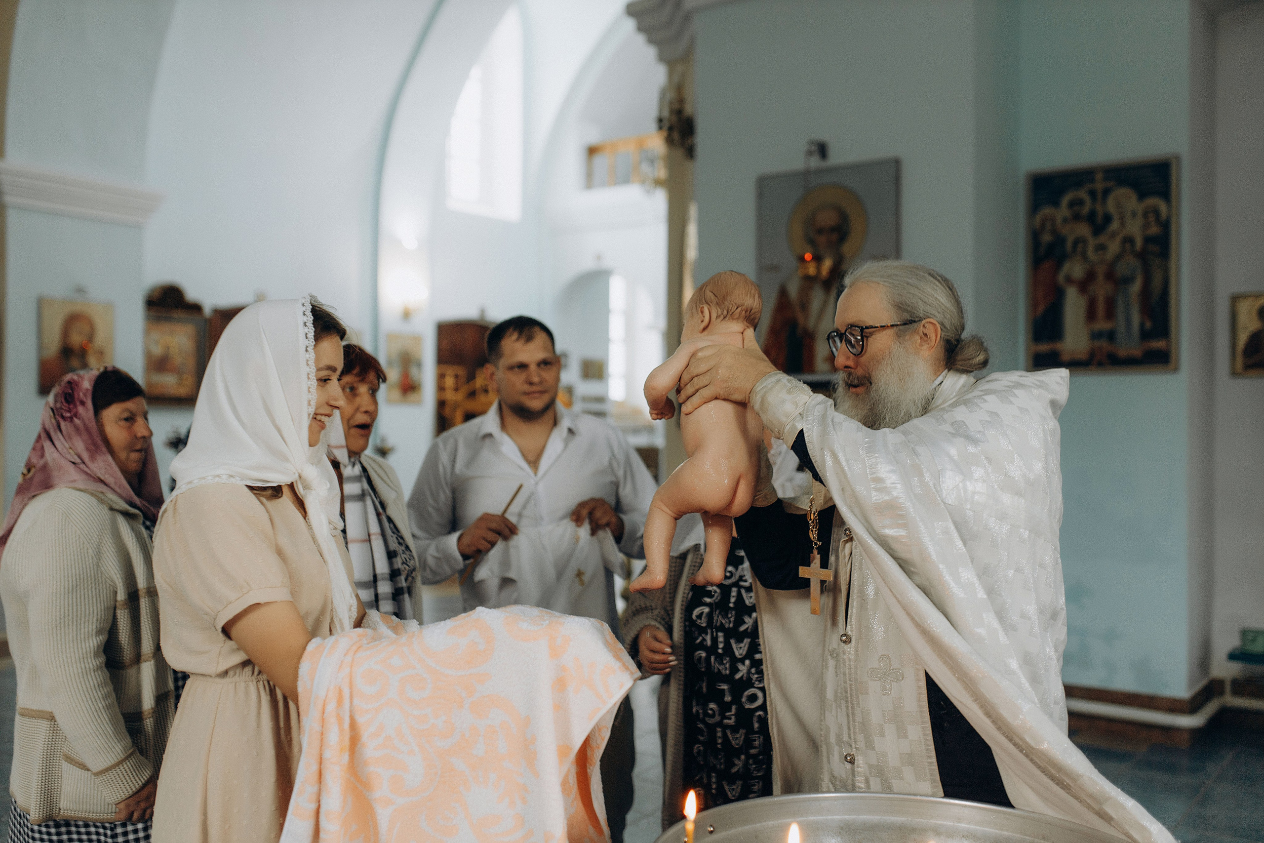 Таинство Крещения г. Колышлей. Фотограф Пенза/Сердобск