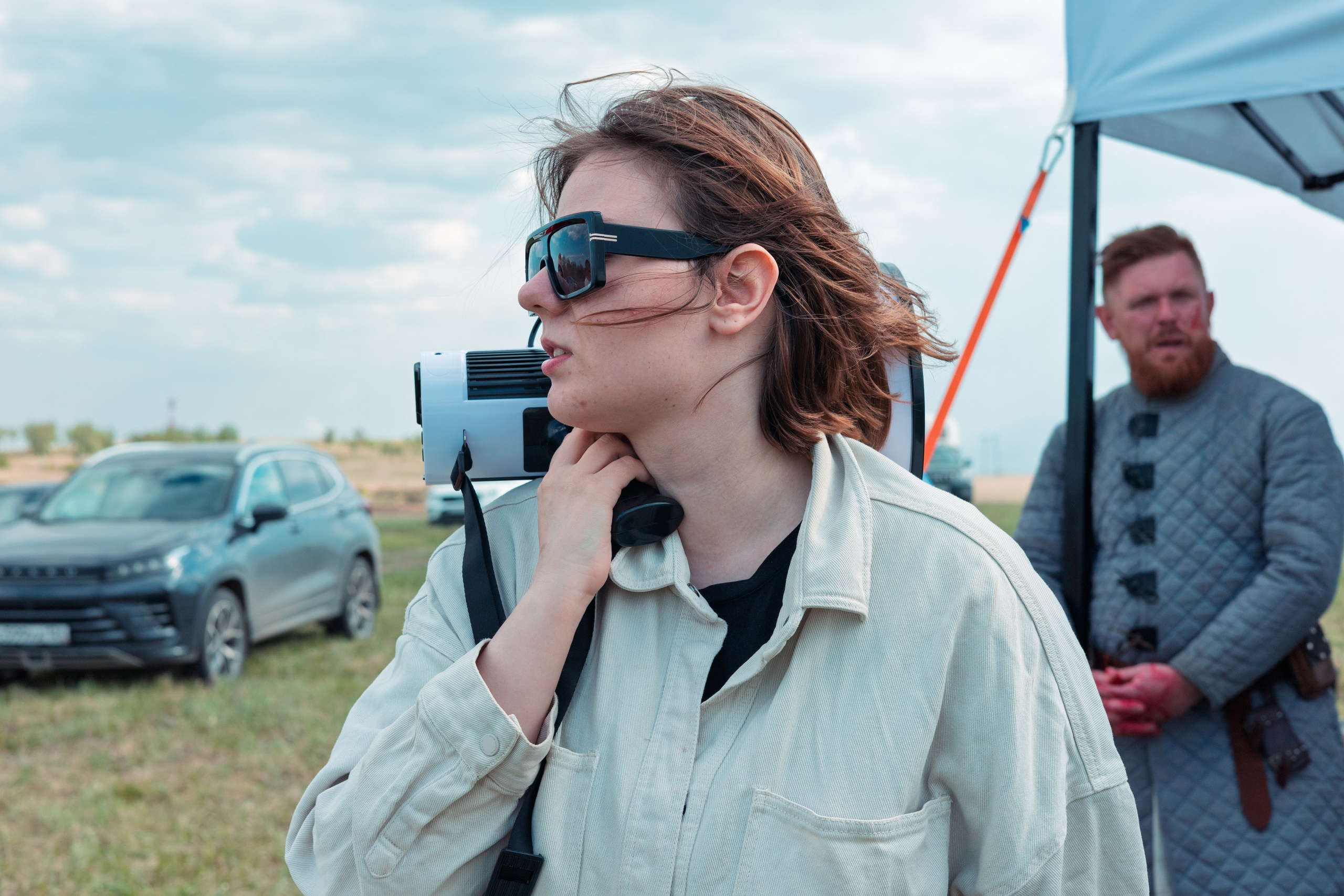 Бэкстейдж-съемка рекламы охранной компании «Тамерлан». Фотограф Белов Тимофей | Красноярск