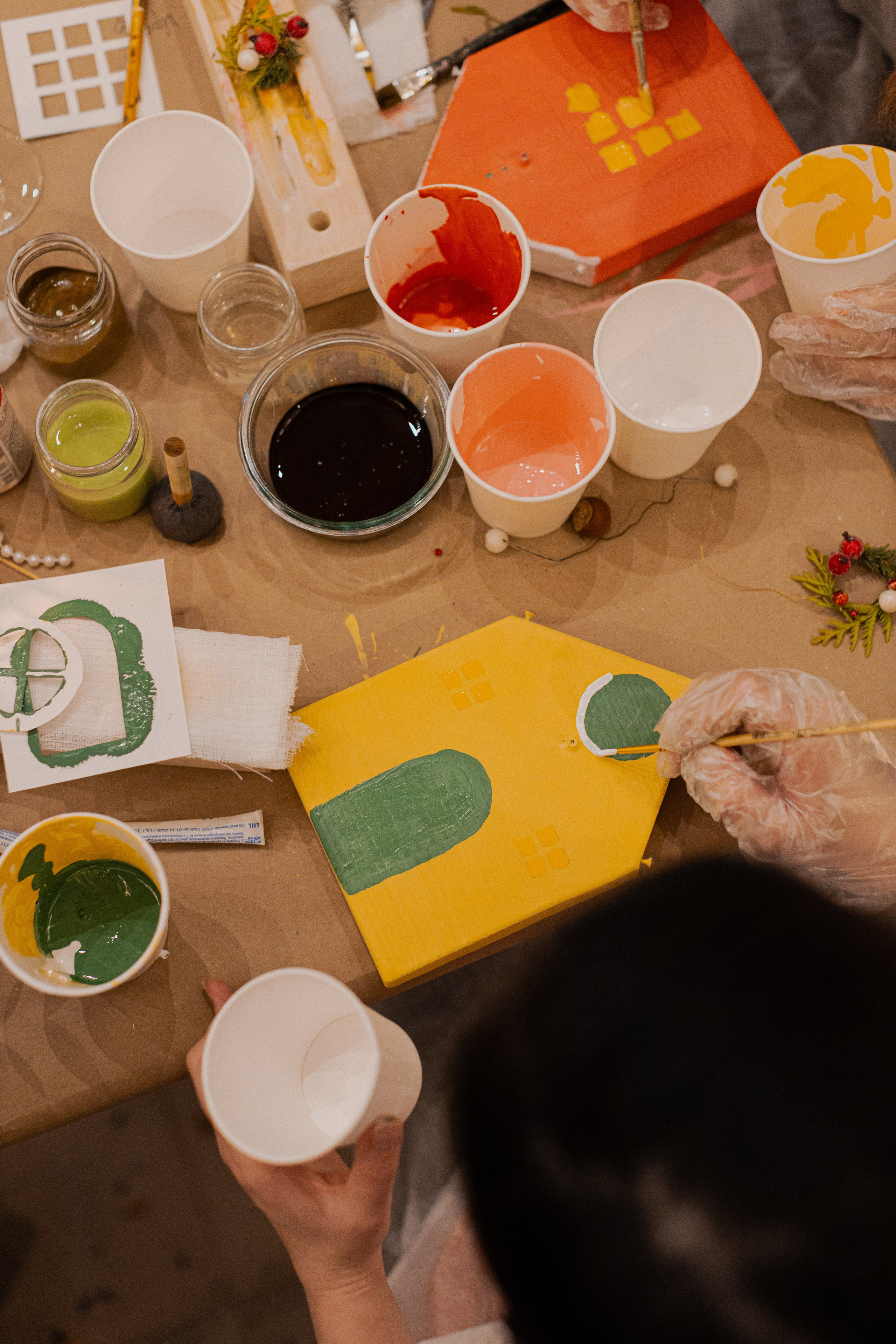 МК Домики. Анастасия Ракчеева Художник