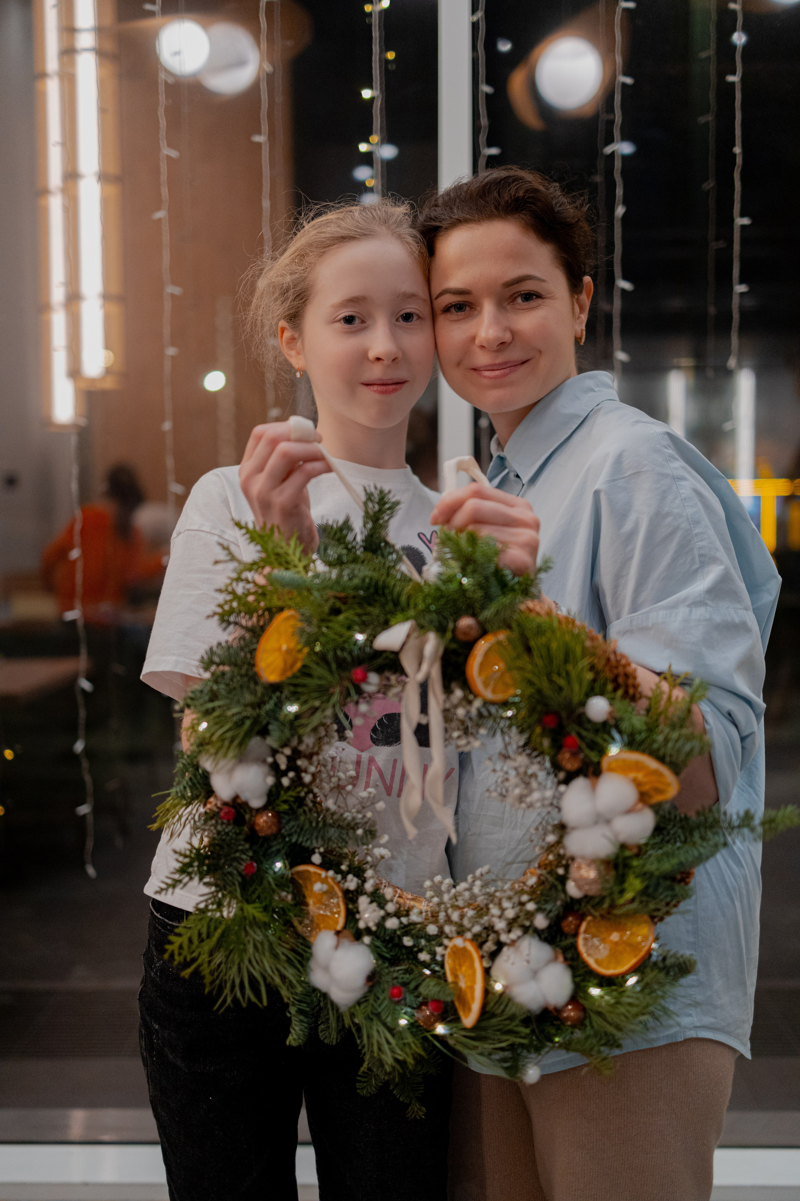 Мк Новогодний Венок. Анастасия Ракчеева Художник