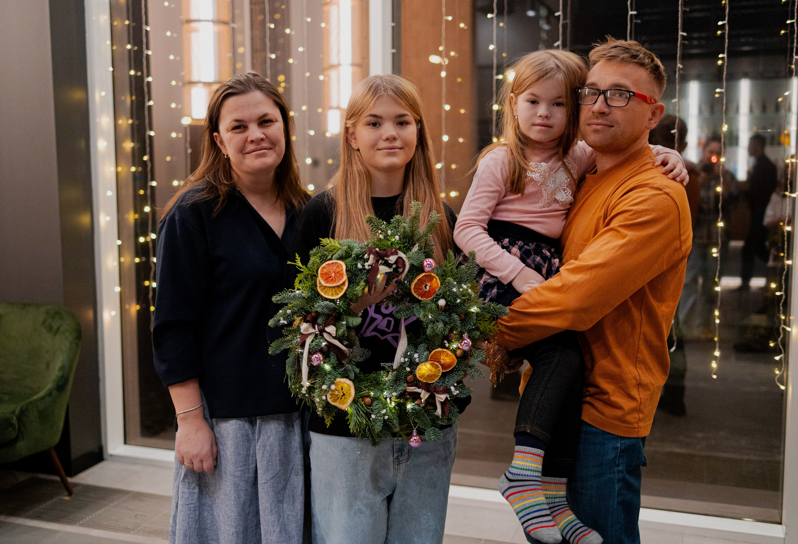 Мк Новогодний Венок. Анастасия Ракчеева Художник