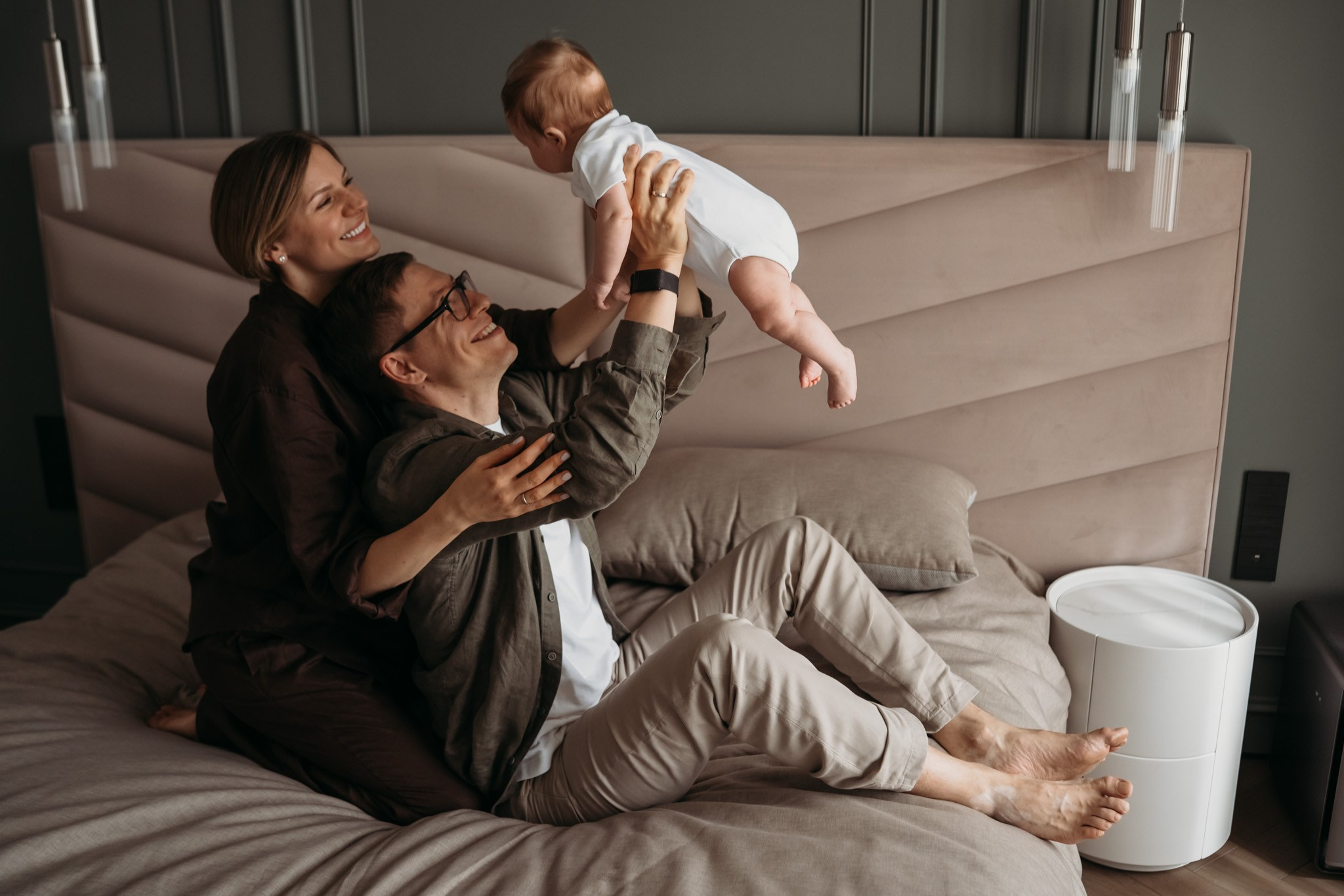 New LIFE 0-4 month. Фотограф Новорожденных в Москве. Семейные истории в стиле LIFE