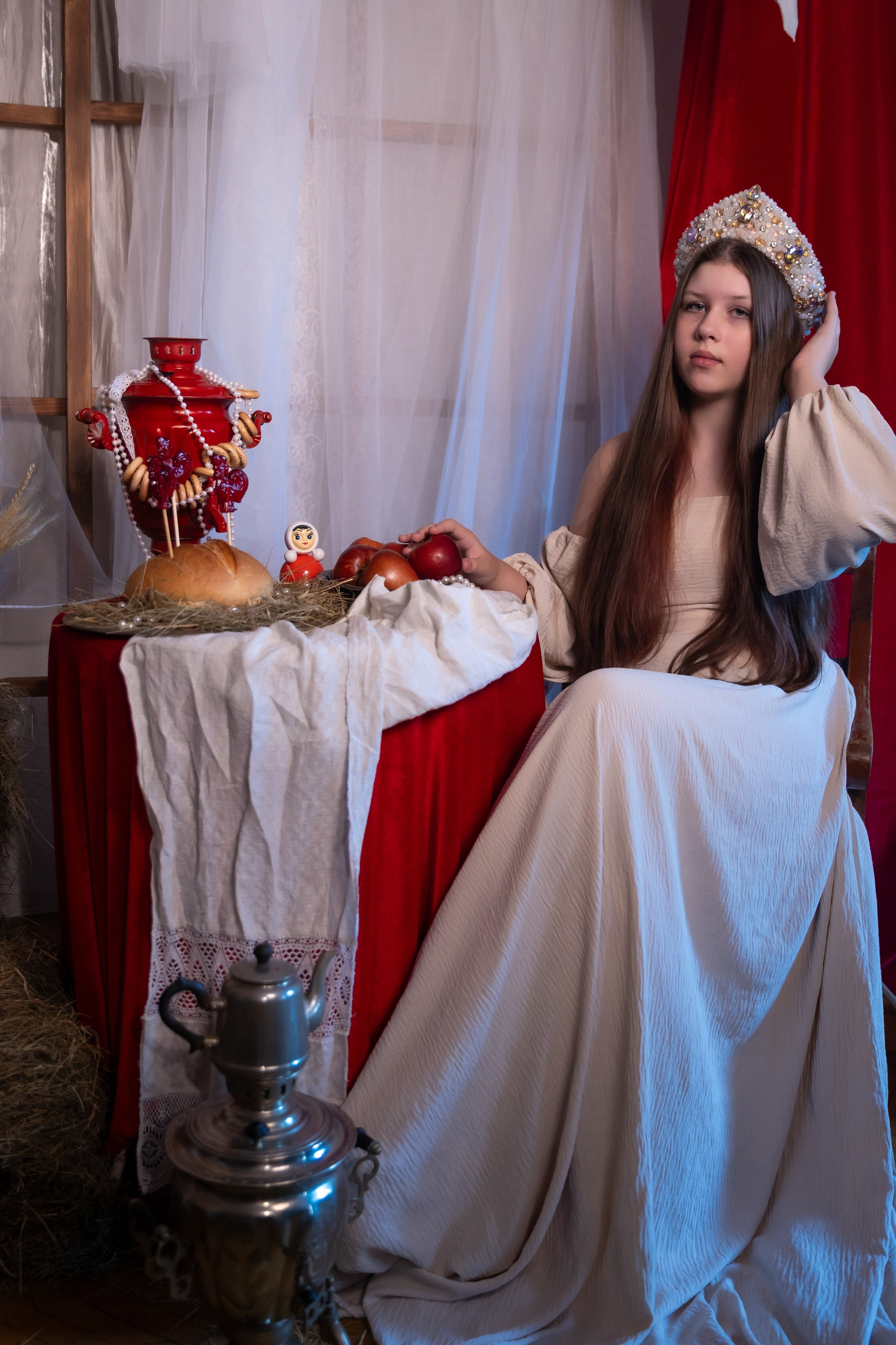 РУССКИЙ СТИЛЬ В СТУДИИ. Фотограф в Москве и Стамбуле. Мастер сказочных фотографий