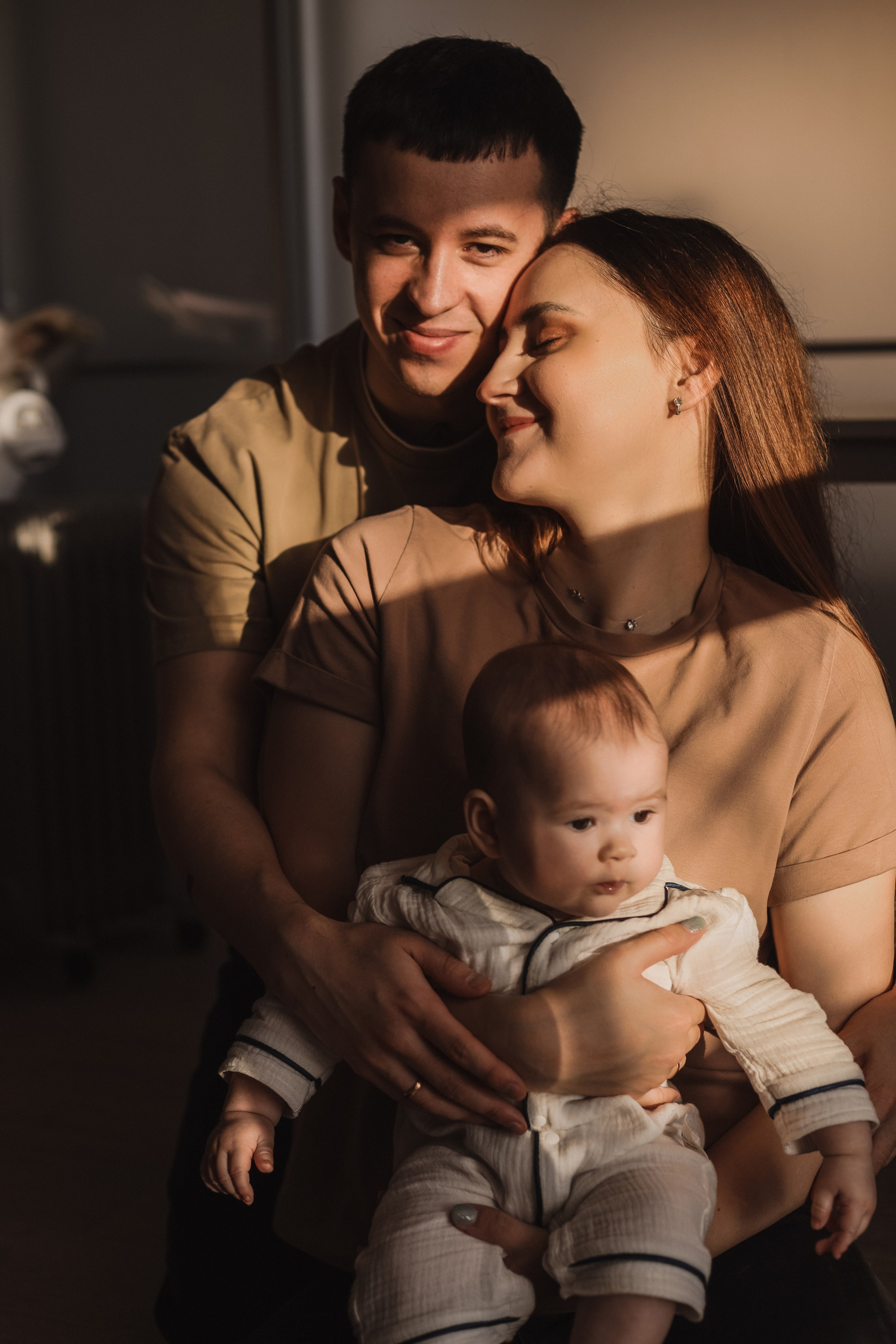 Счастье в семье. Фотоистория Рината, Ксении, Стефании и Изи. Семейный фотограф в Самаре и Казани Александра Никитина