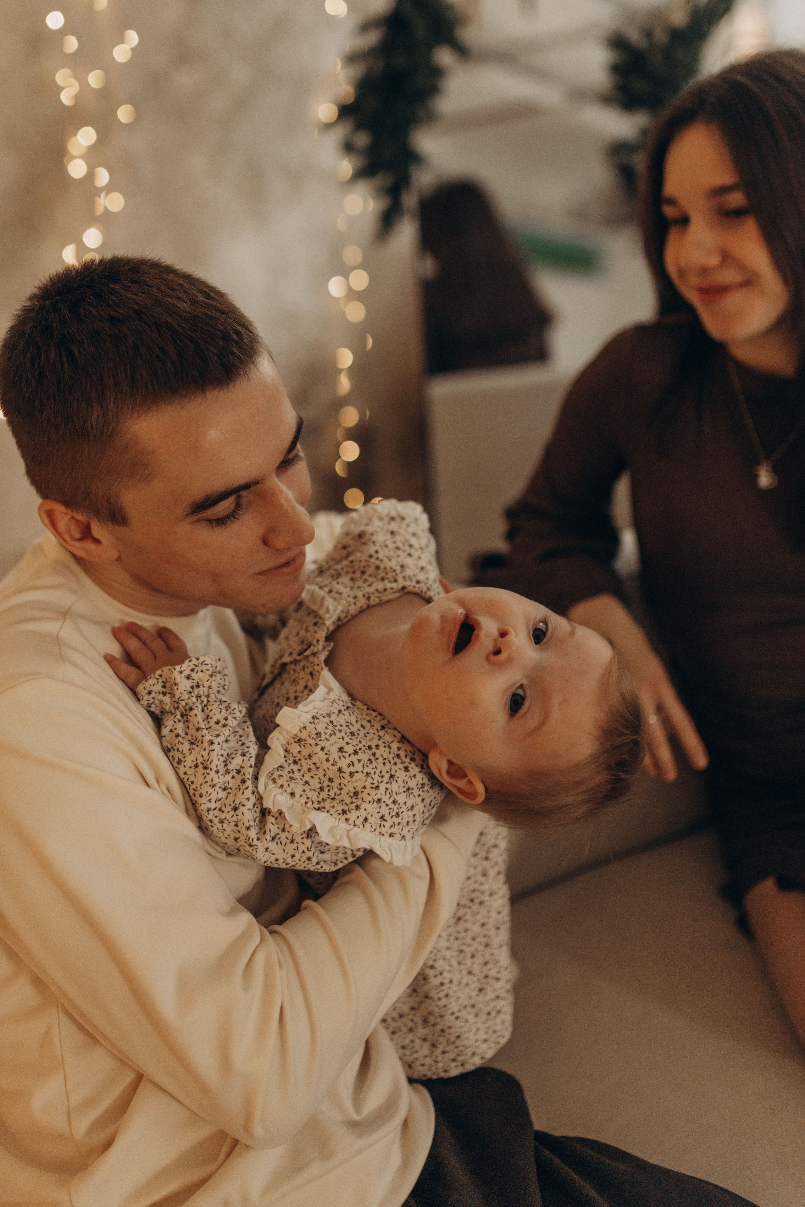 Новогодняя история Дмитрия, Полины и Анюты. Фотограф в Ставрополе Svetlana Matveeva