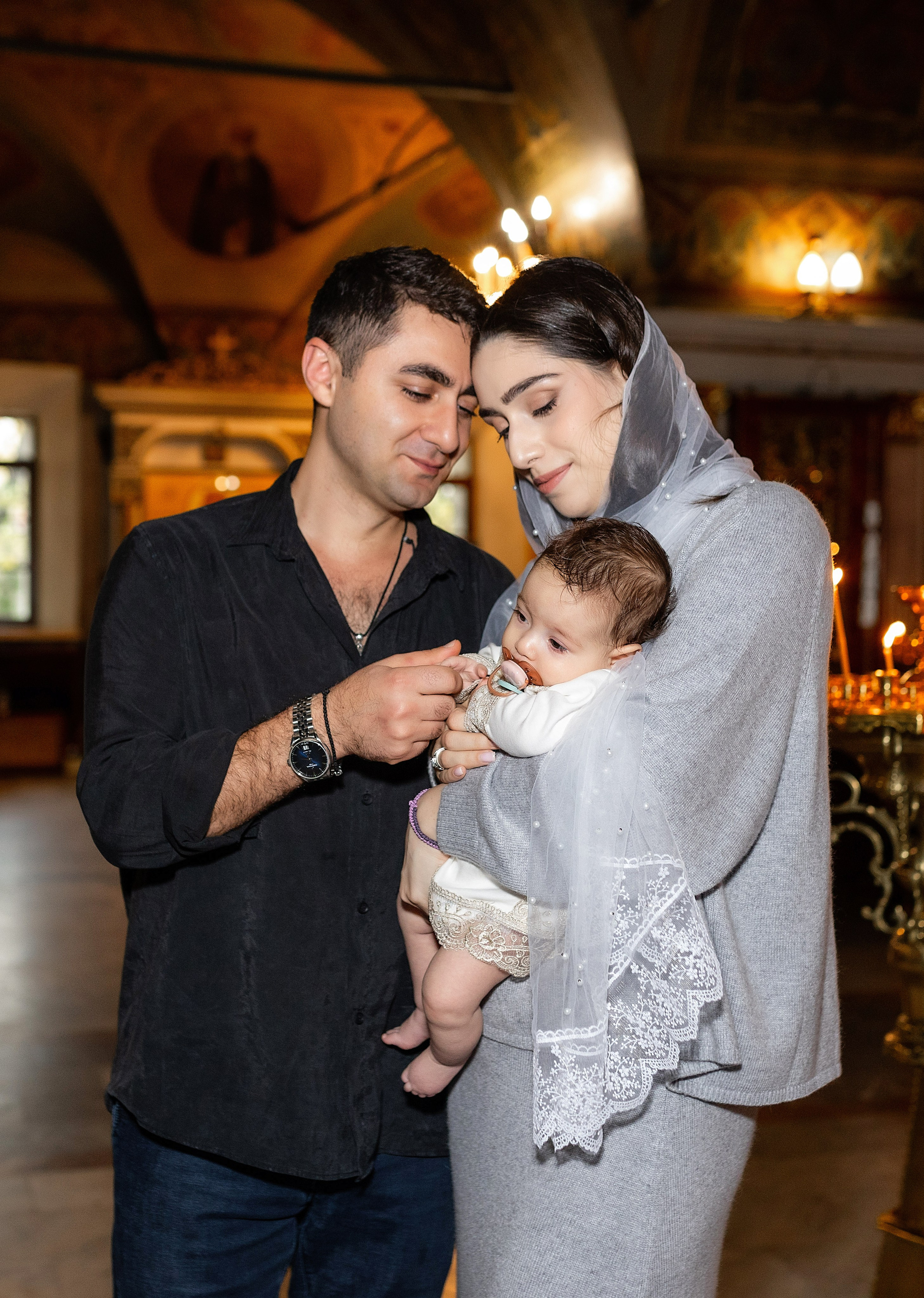 Таинство крещения Лилии. Фотограф в Железнодорожном и Балашихе