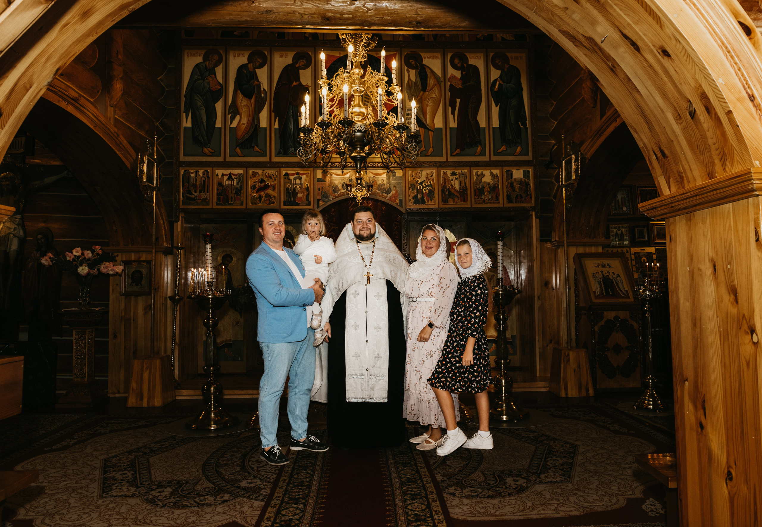Крещение Елизаветы. Фотограф на выписку из роддома в Москве и МО