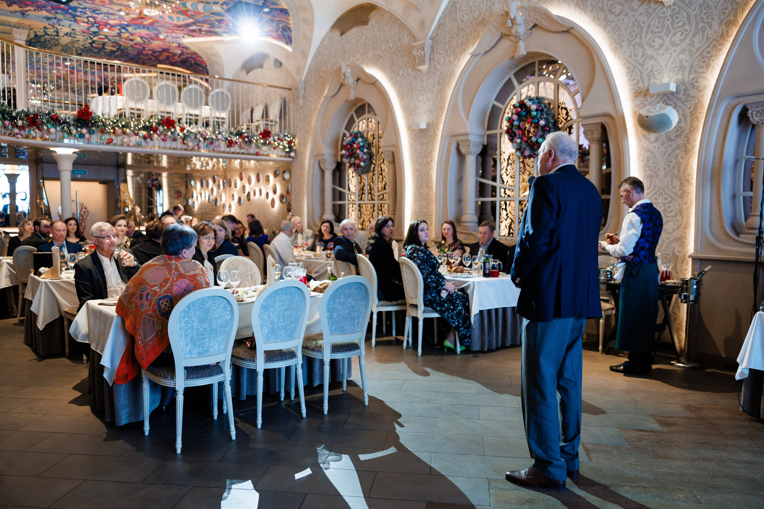 Новогодний корпоратив в ресторане Тройка. Фотограф в Санкт-Петербурге — Сергей Петров