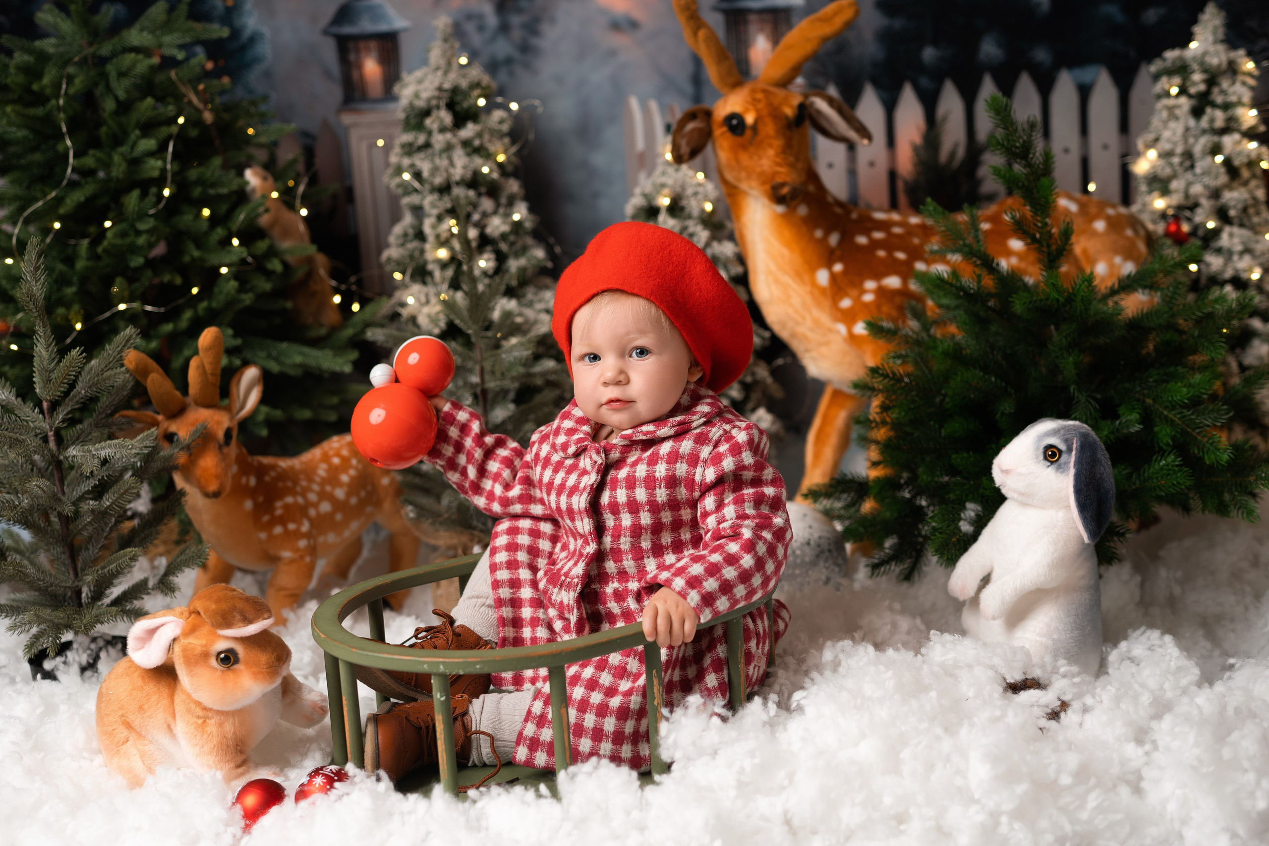 Новогодний 2024-2025. Фотограф новорожденных г. Рязань, детский и семейный фотограф