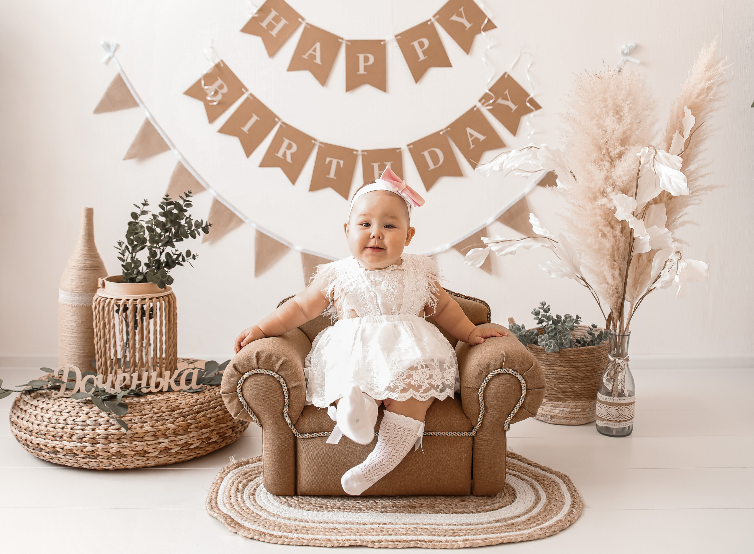 Годовасие Катюши. Детский и Семейный фотограф в Санкт-Петербурге. Детская Фотостудия «FAMILY STORY»