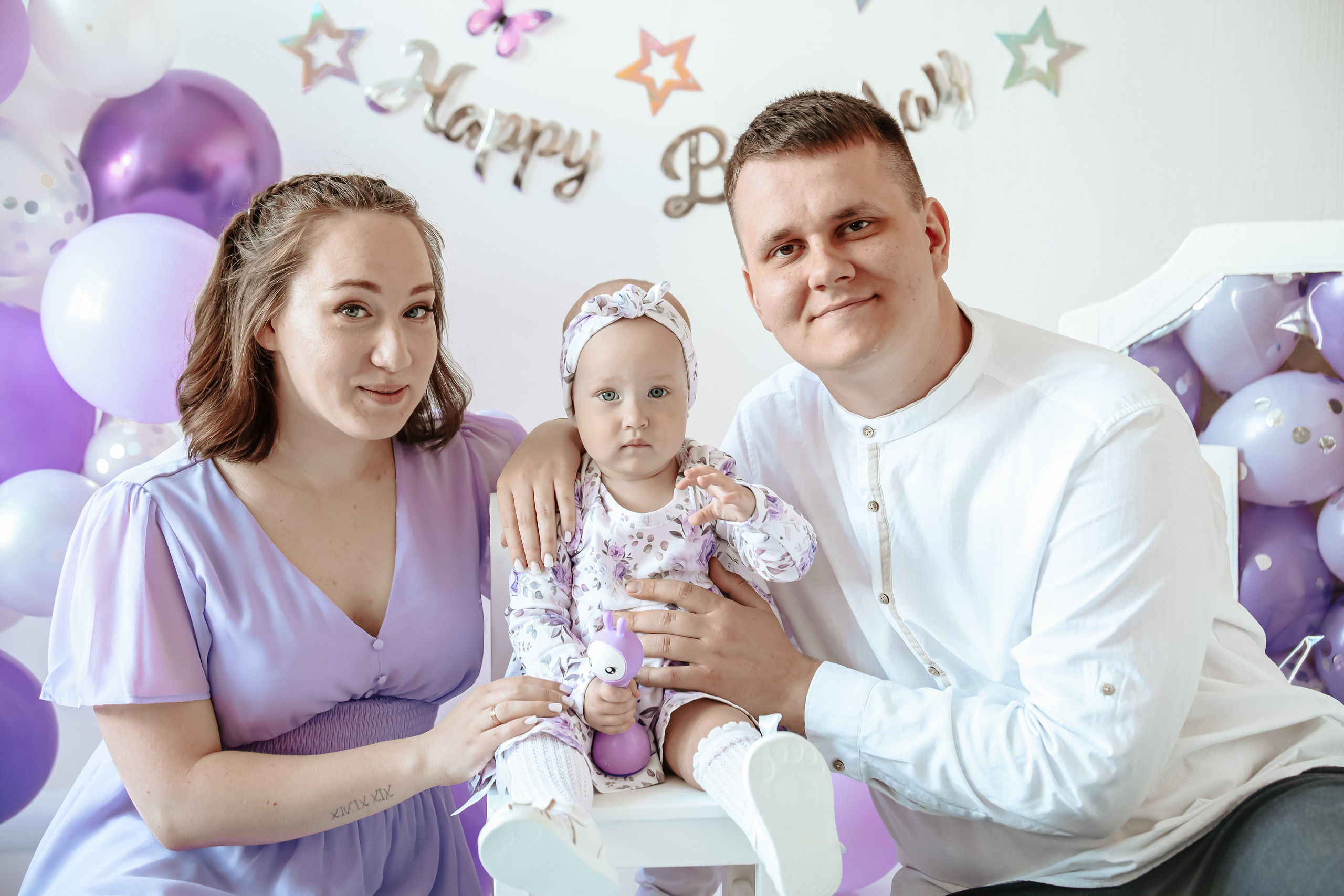 Годовасие Алисы. Детский и Семейный фотограф в Санкт-Петербурге. Детская Фотостудия «FAMILY STORY»