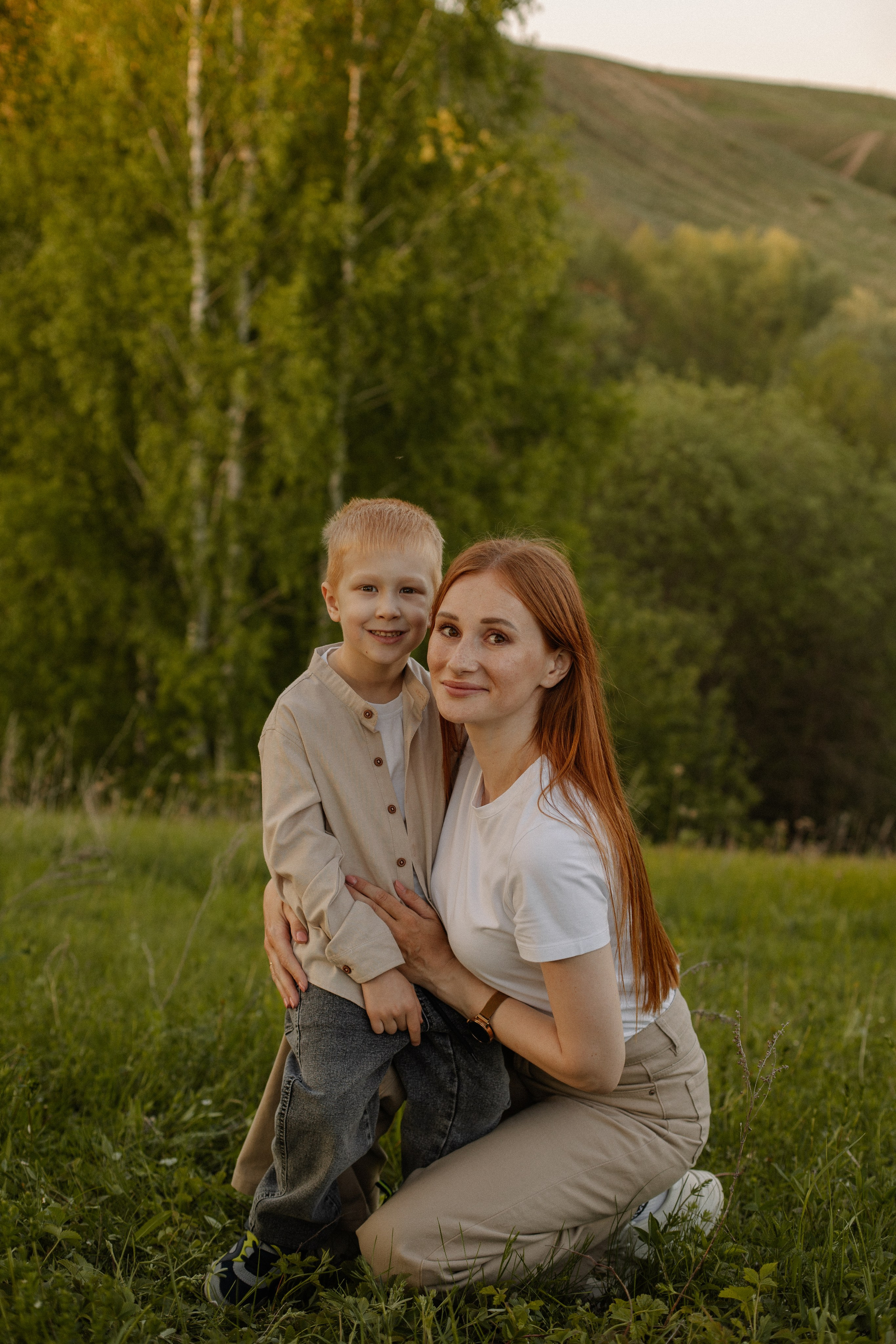 Семейная съемка в селе Прости. Свадебный и семейный фотограф в Нижнекамске, Набережных Челнах